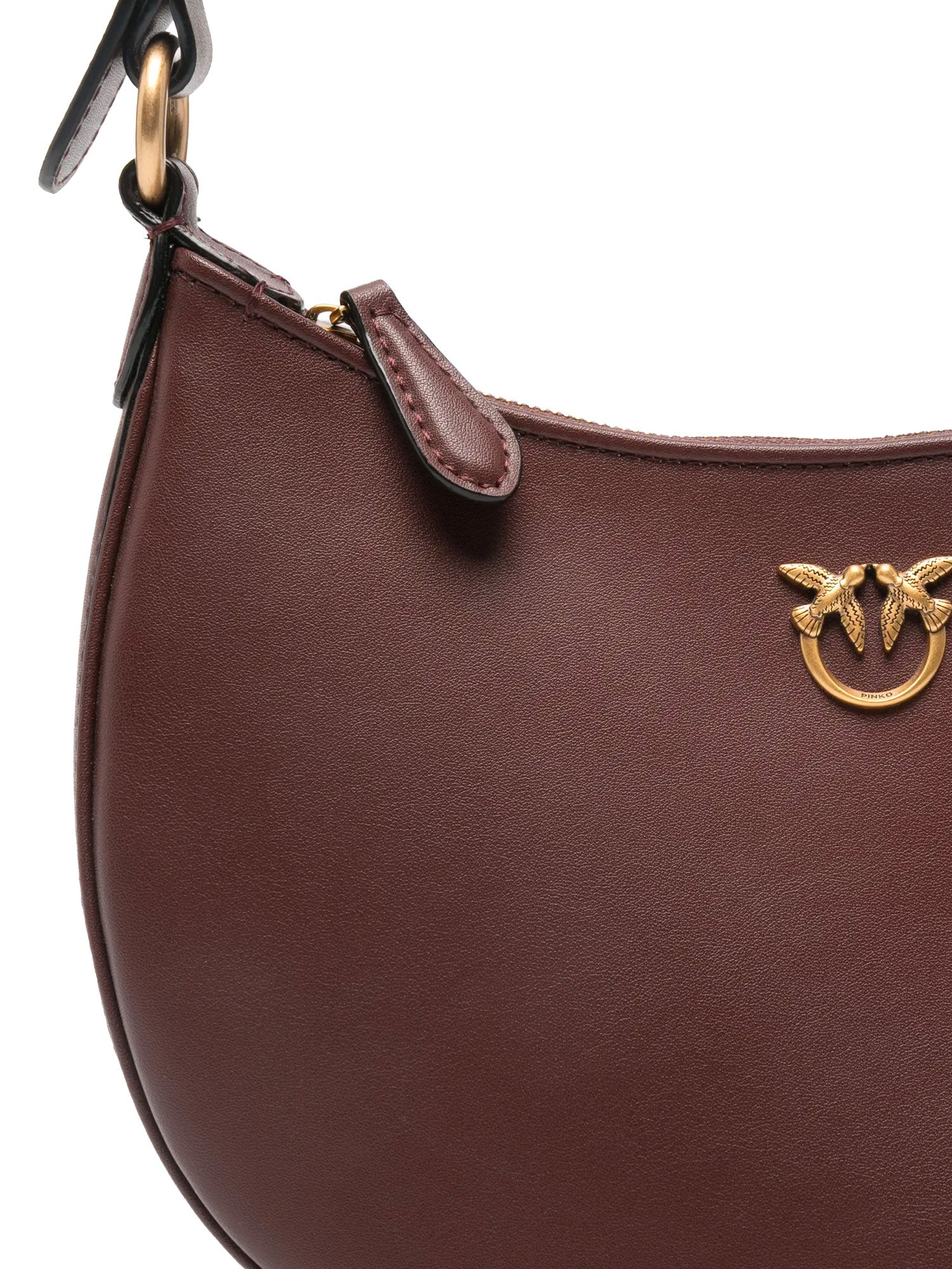 Pinko Bags Burgundywine Pelle