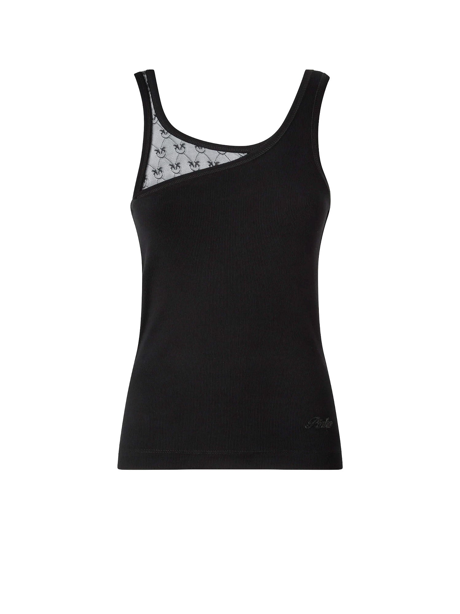 Pinko T-shirts and Polos Black Cotone