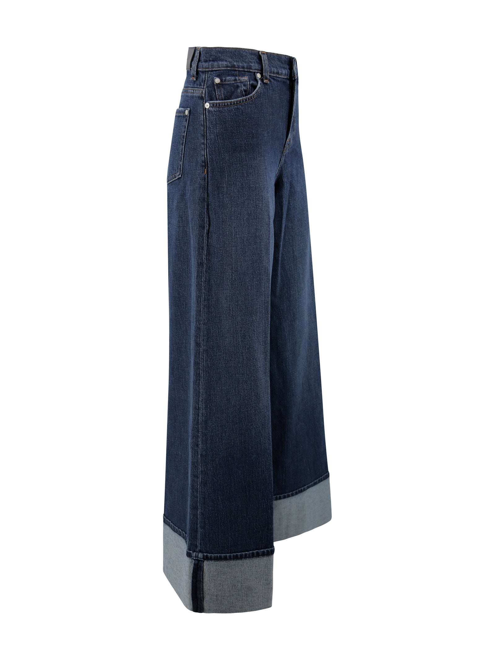 7 for all mankind Trousers Denim Cotton