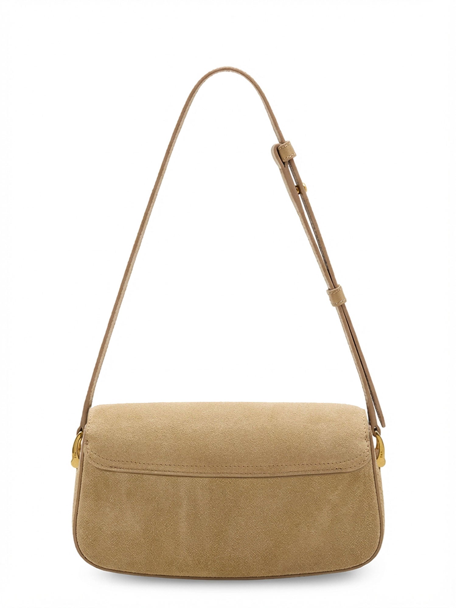 Ami Paris Bags Miel Suede