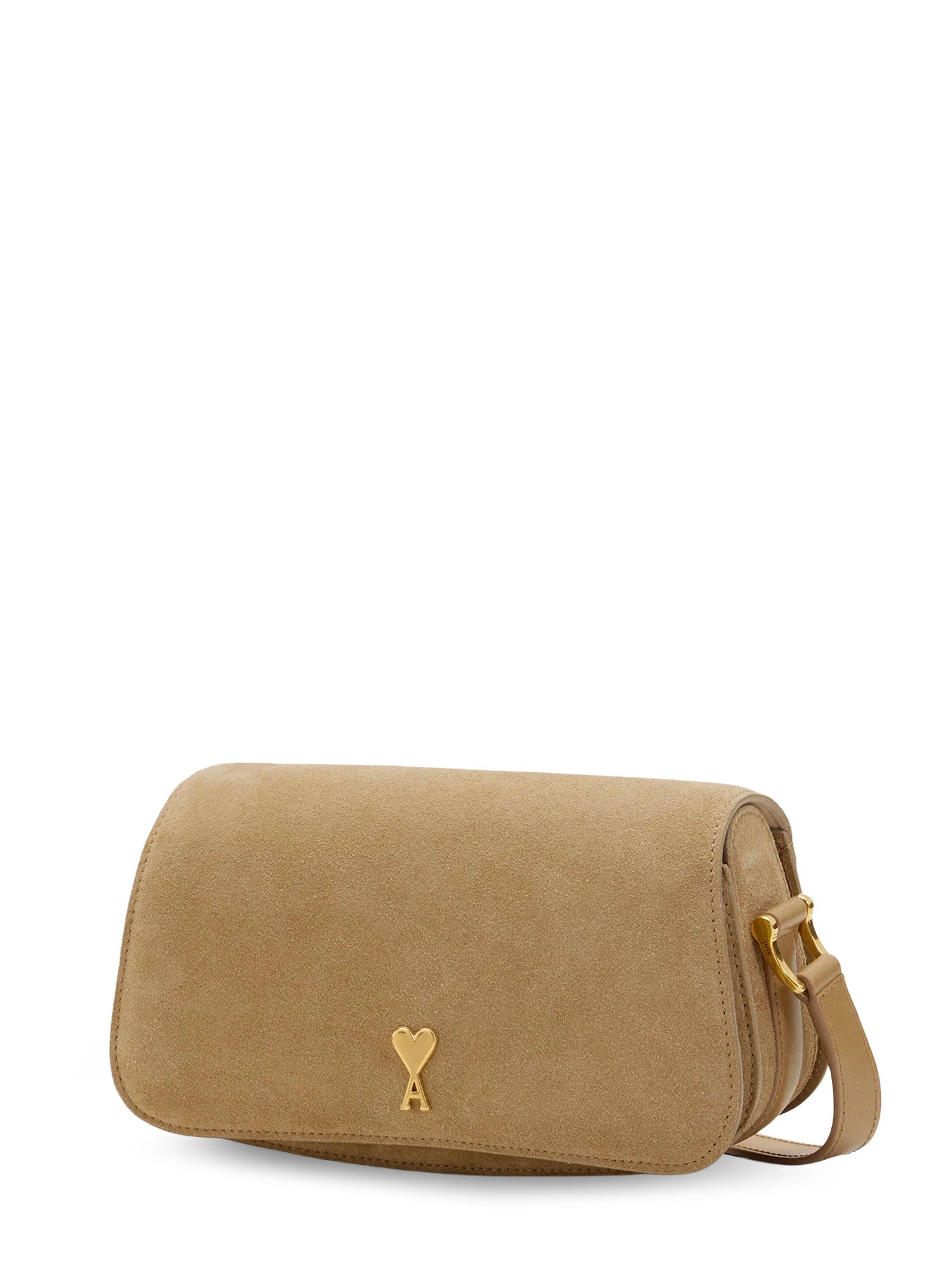 Ami Paris Bags Miel Suede