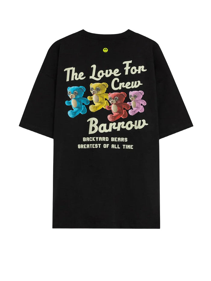 BARROW T-shirts and Polos Black Cotone