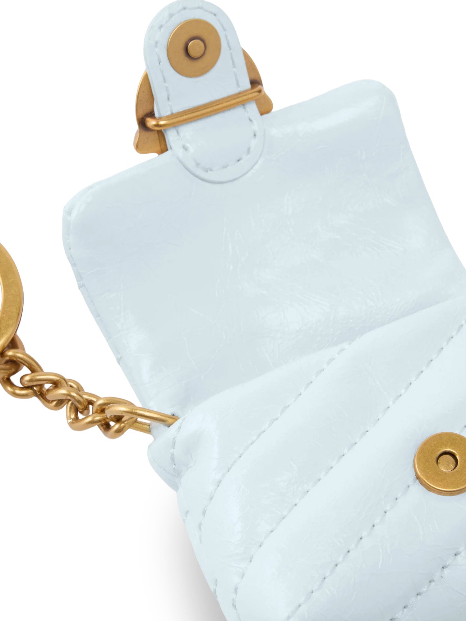 Pinko Accessories Clear Blue Pelle