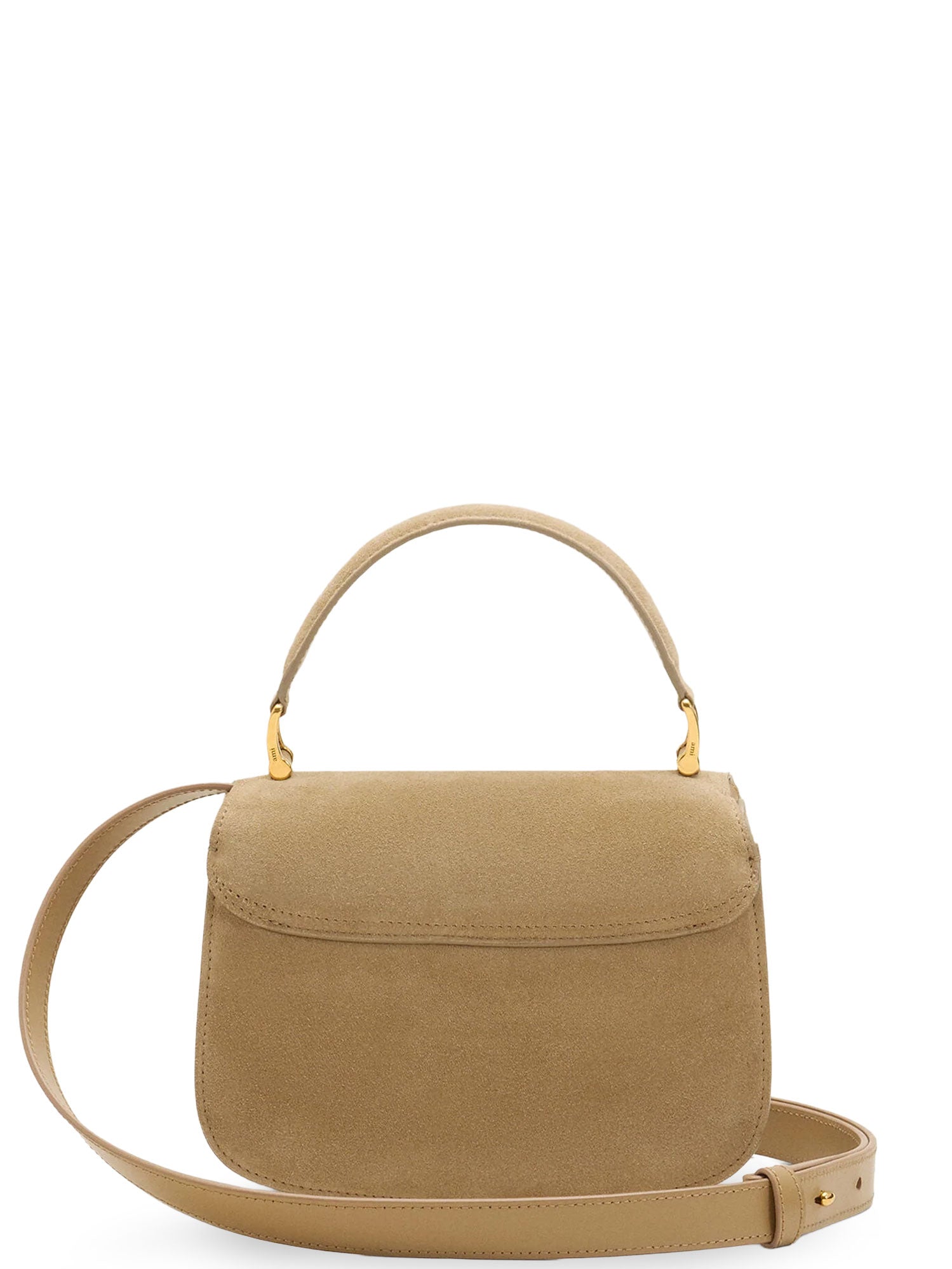 Ami Paris Bags Miel Suede