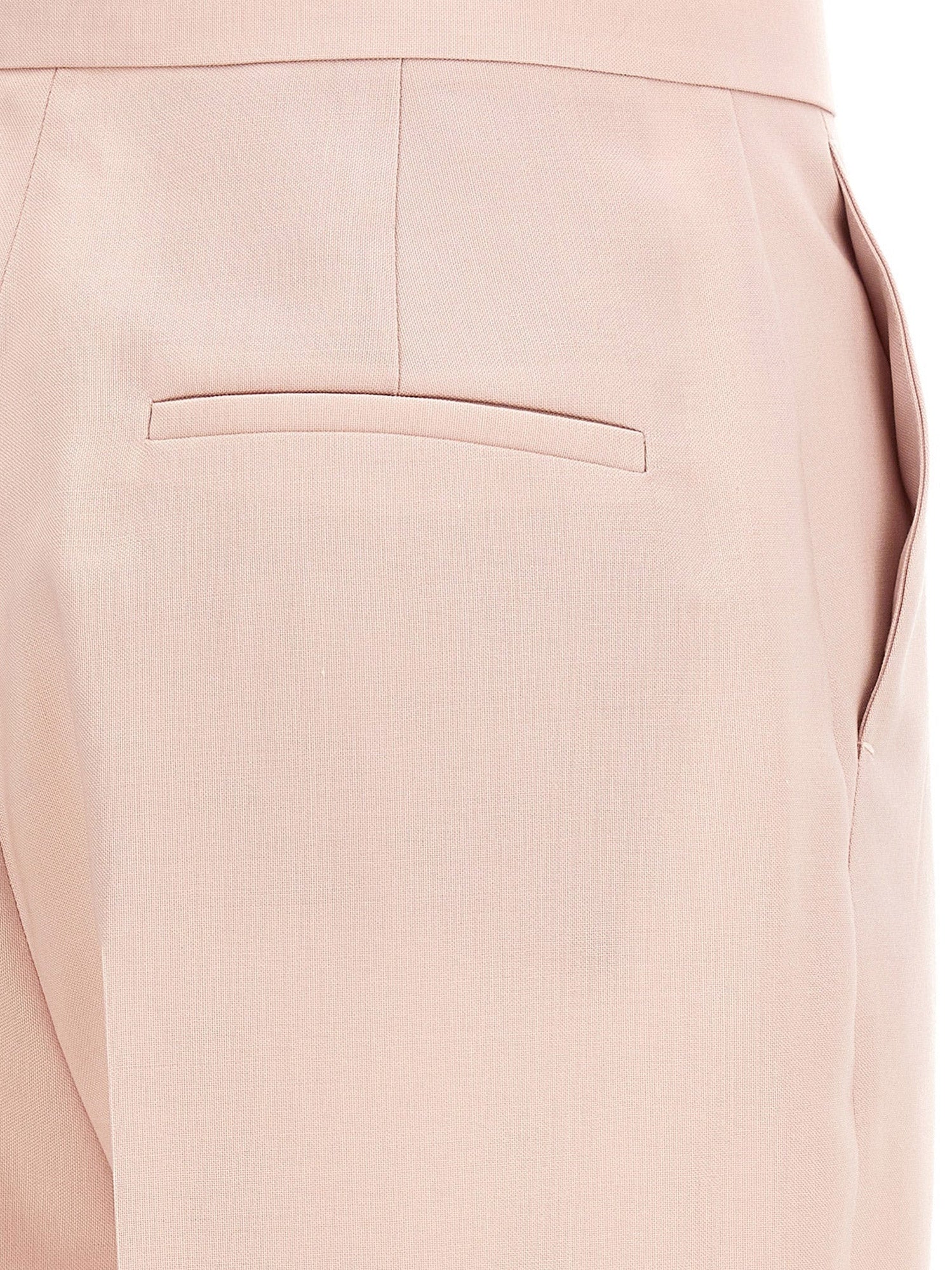 Max Mara RTW Beige Rosa Lana Vergine Mohair Seta