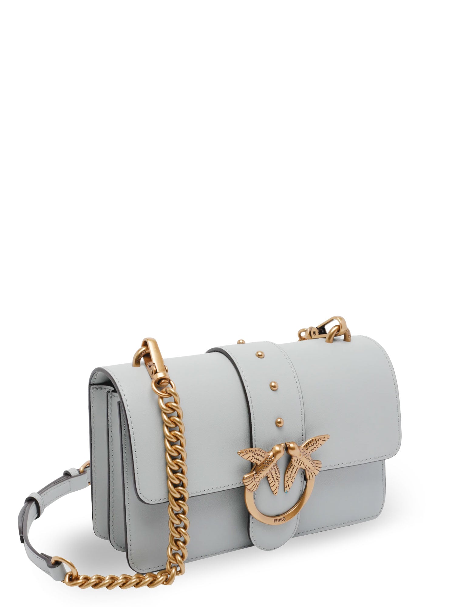 Pinko Bags Grey Pelle