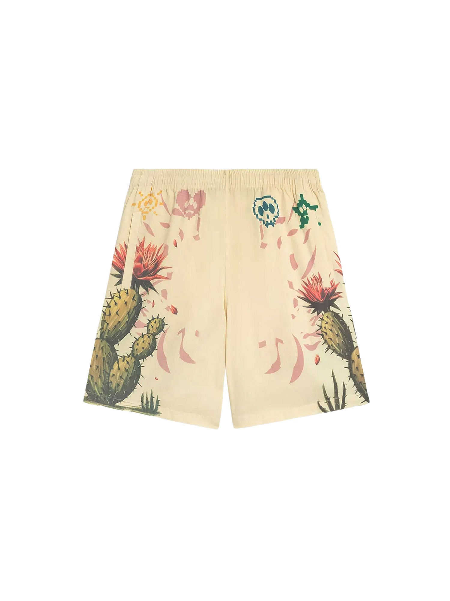 BARROW Shorts Beige Cotone
