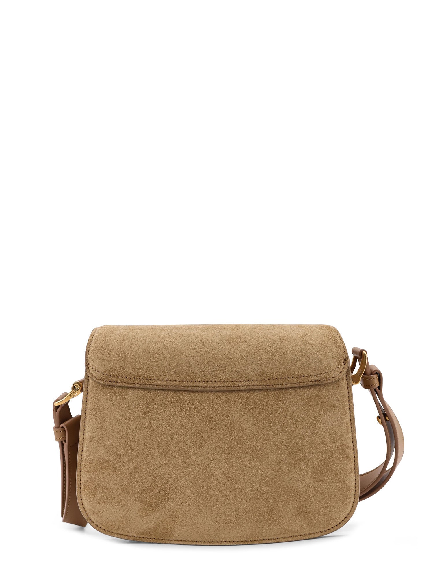 Ami Paris Bags Miel Suede