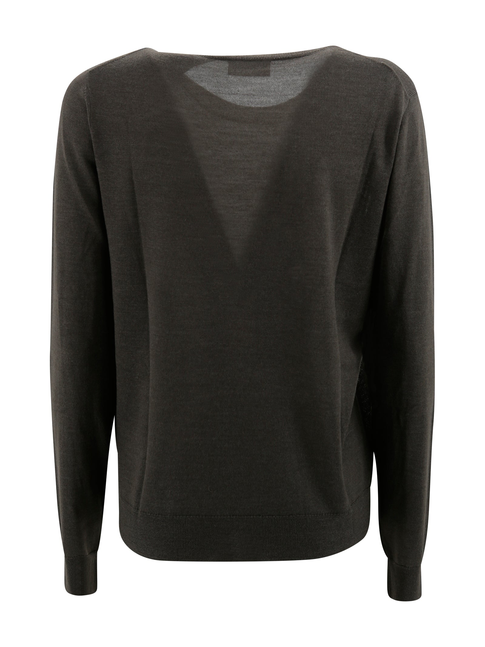 Parosh Sweaters Verde Oliva Lana