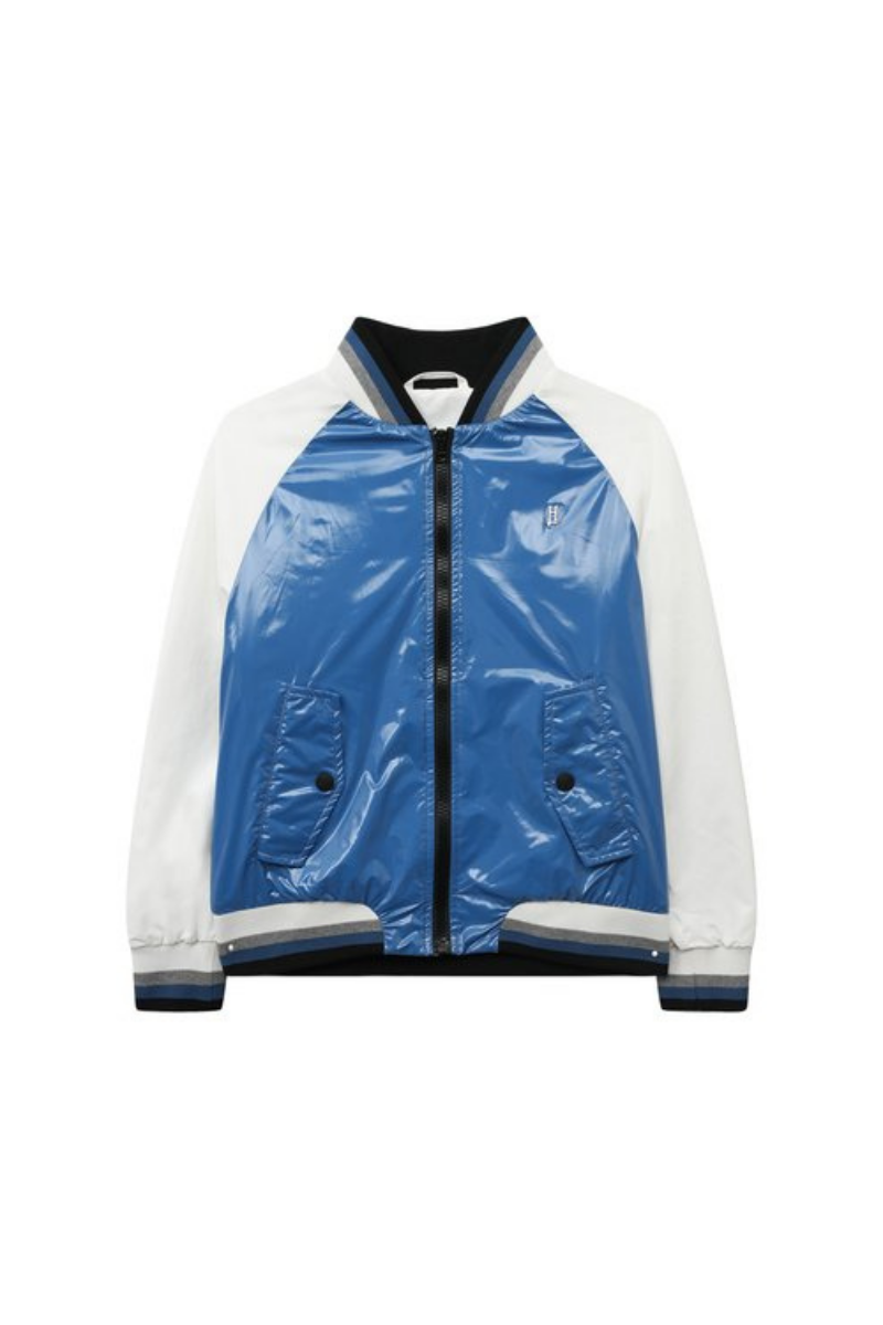 Herno 100% PA (Polyamide/Nylon) jacket in blue