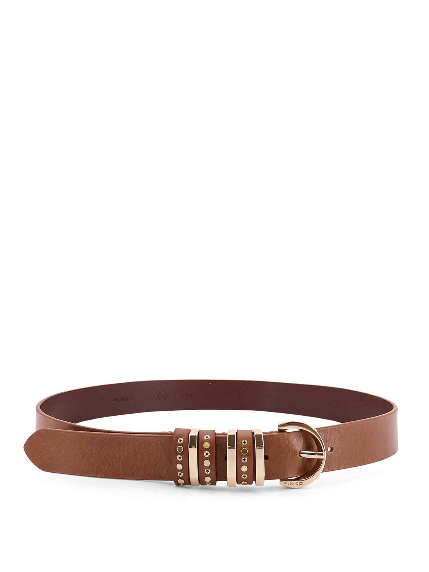 Pinko Belts Brown Pelle