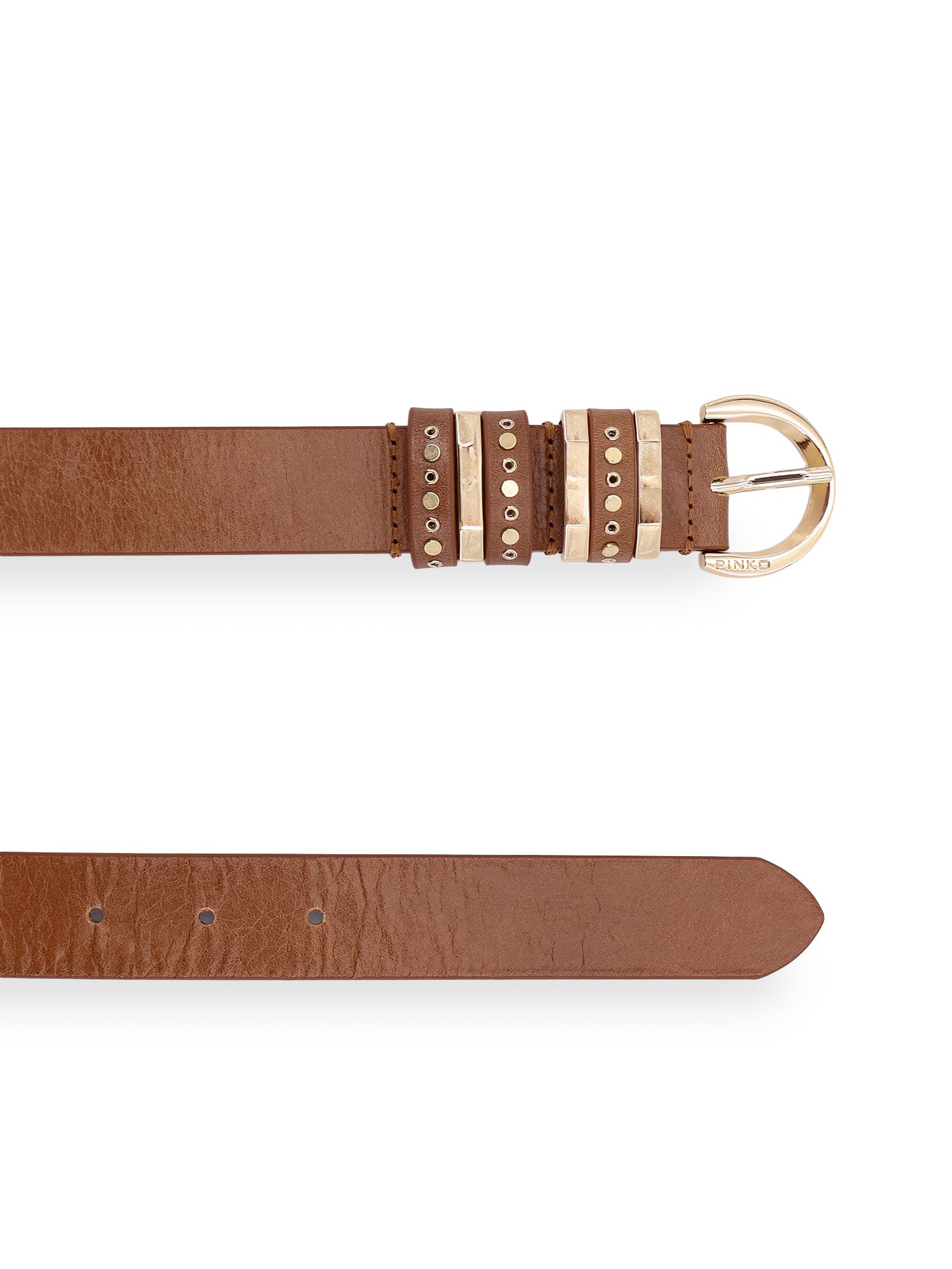 Pinko Belts Brown Pelle