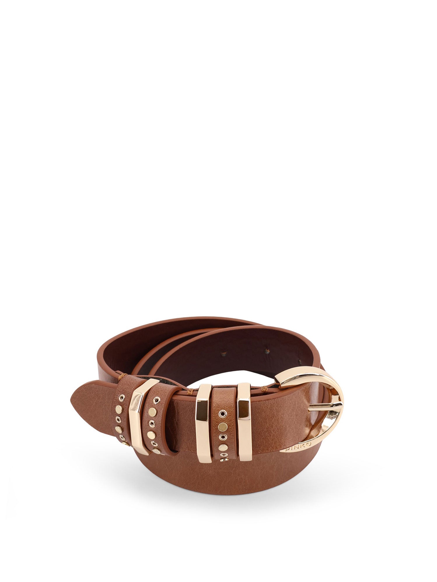 Pinko Belts Brown Pelle