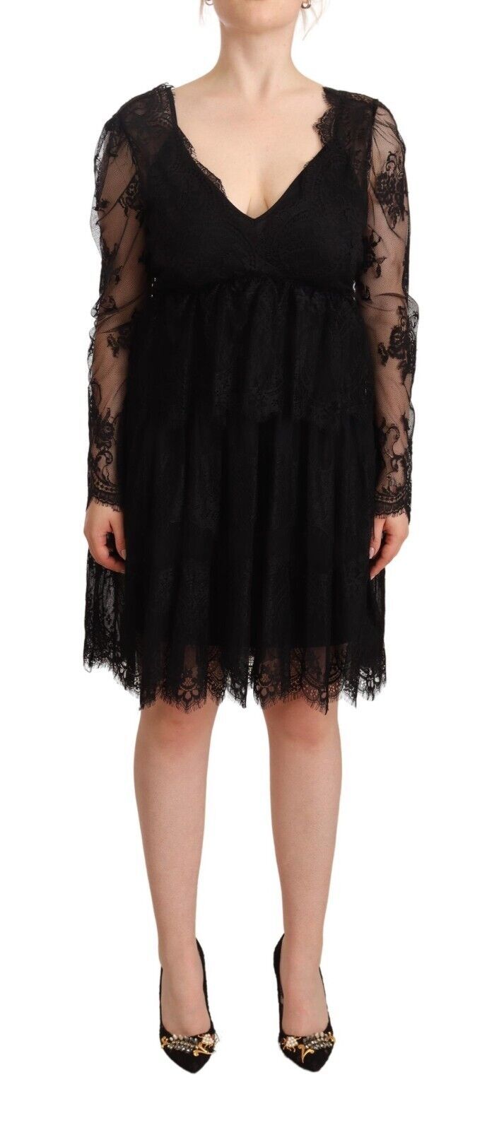 Aniye By 52% Cotton dress in black