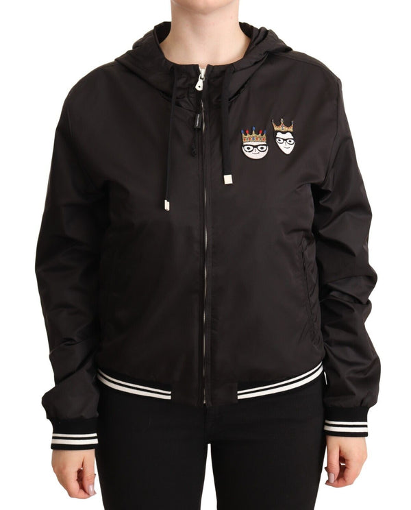 Dolce & Gabbana 100% Polyester jacket in black