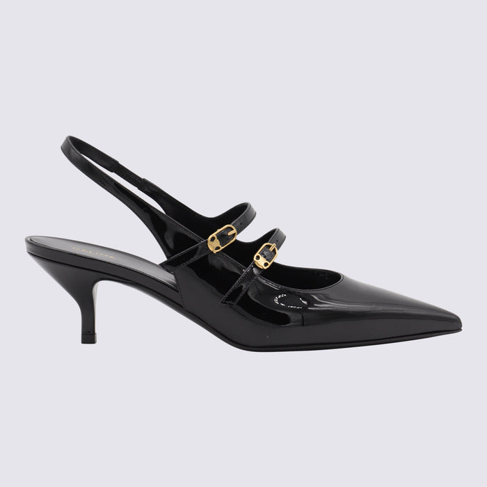 Céline With Heel Black _cover Le Sole