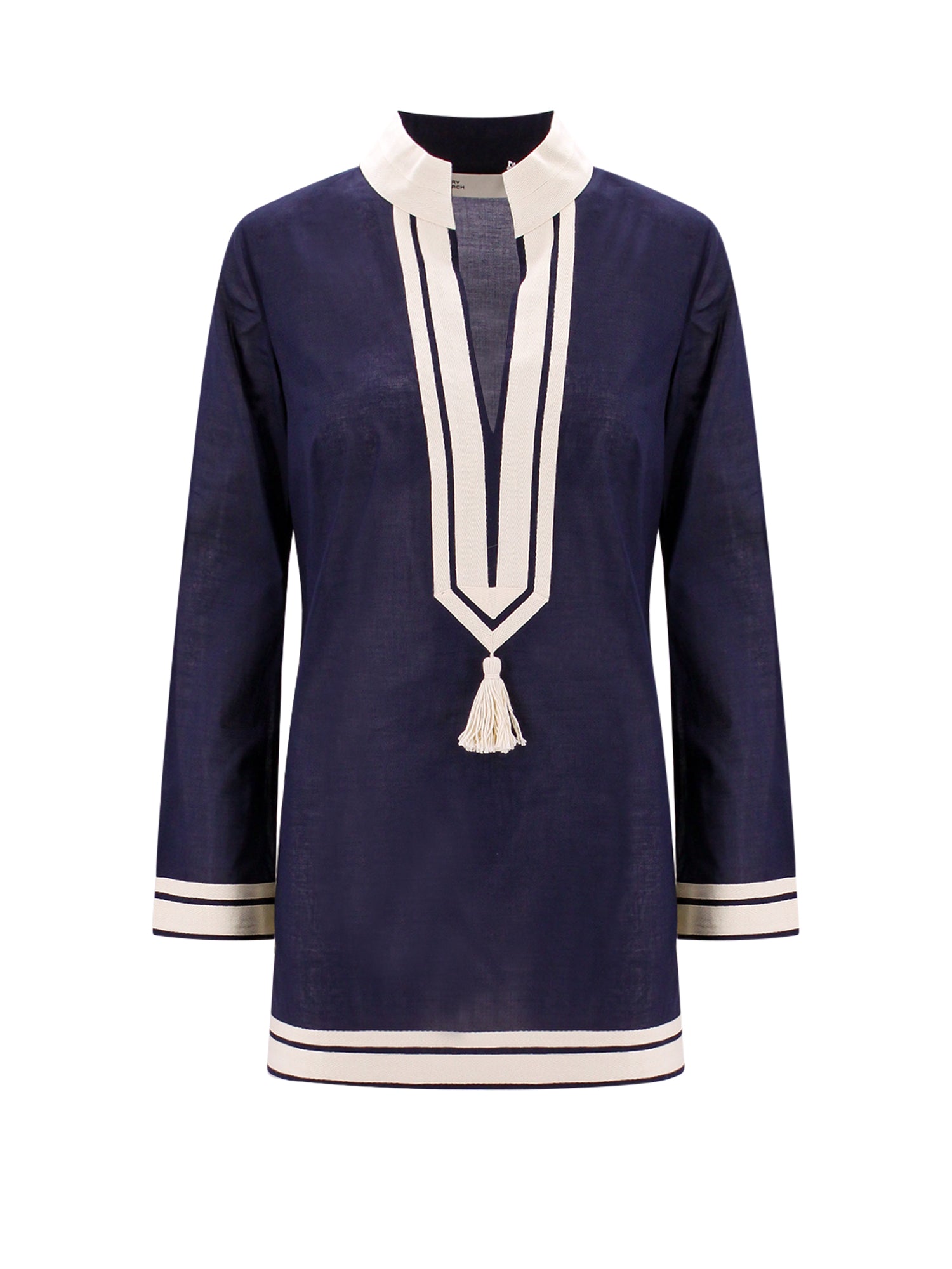 Tory Burch Shirts Blue Cotone