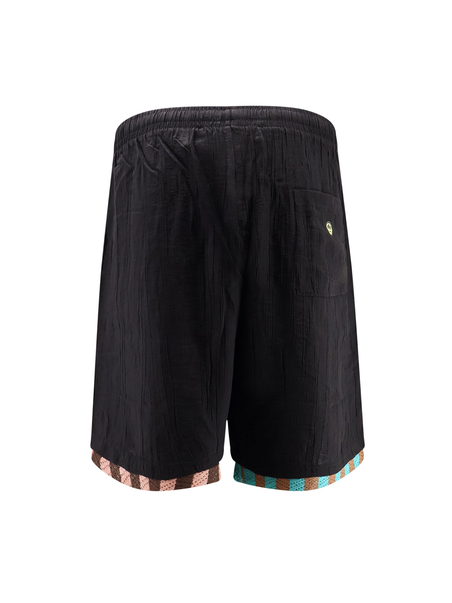 BARROW Shorts Black Viscosa