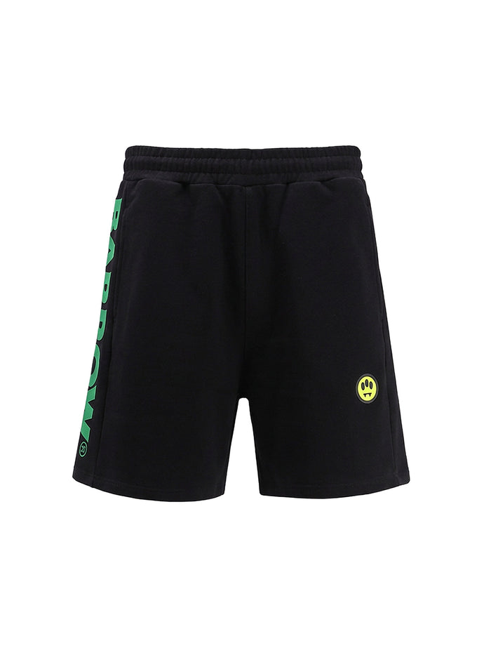 BARROW Shorts Black Cotone