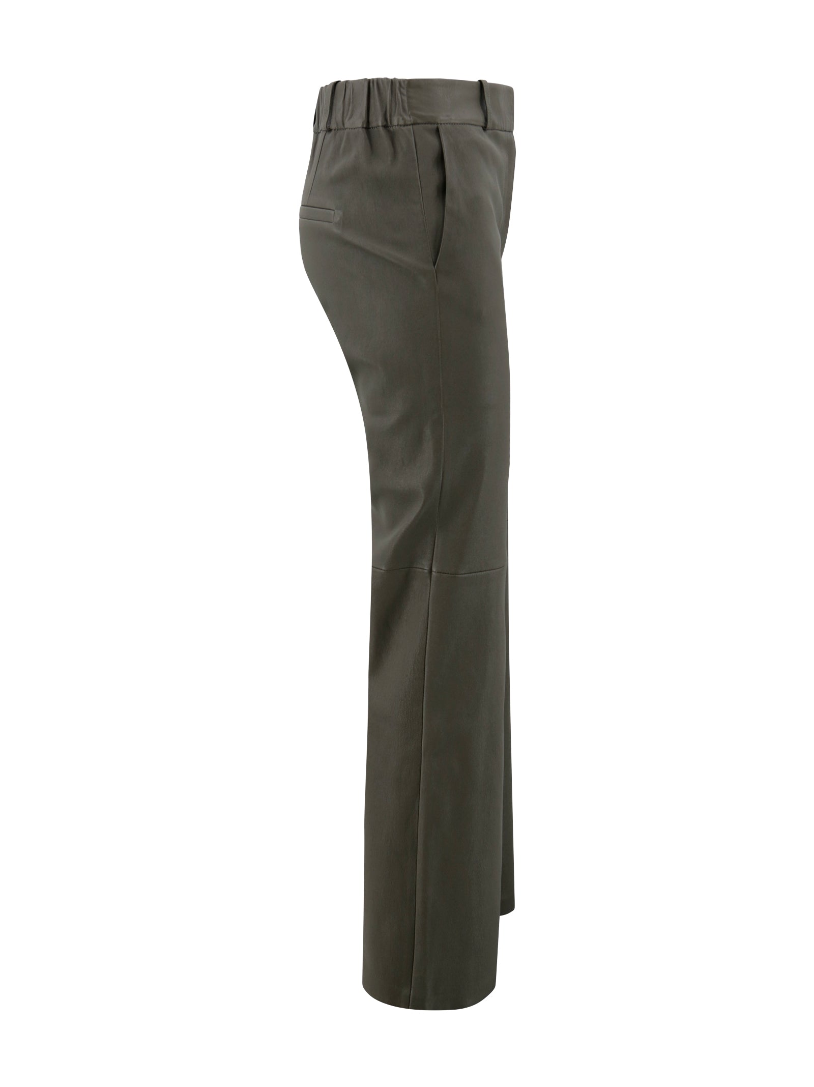 Arma Trousers Verde Scuro Cotone