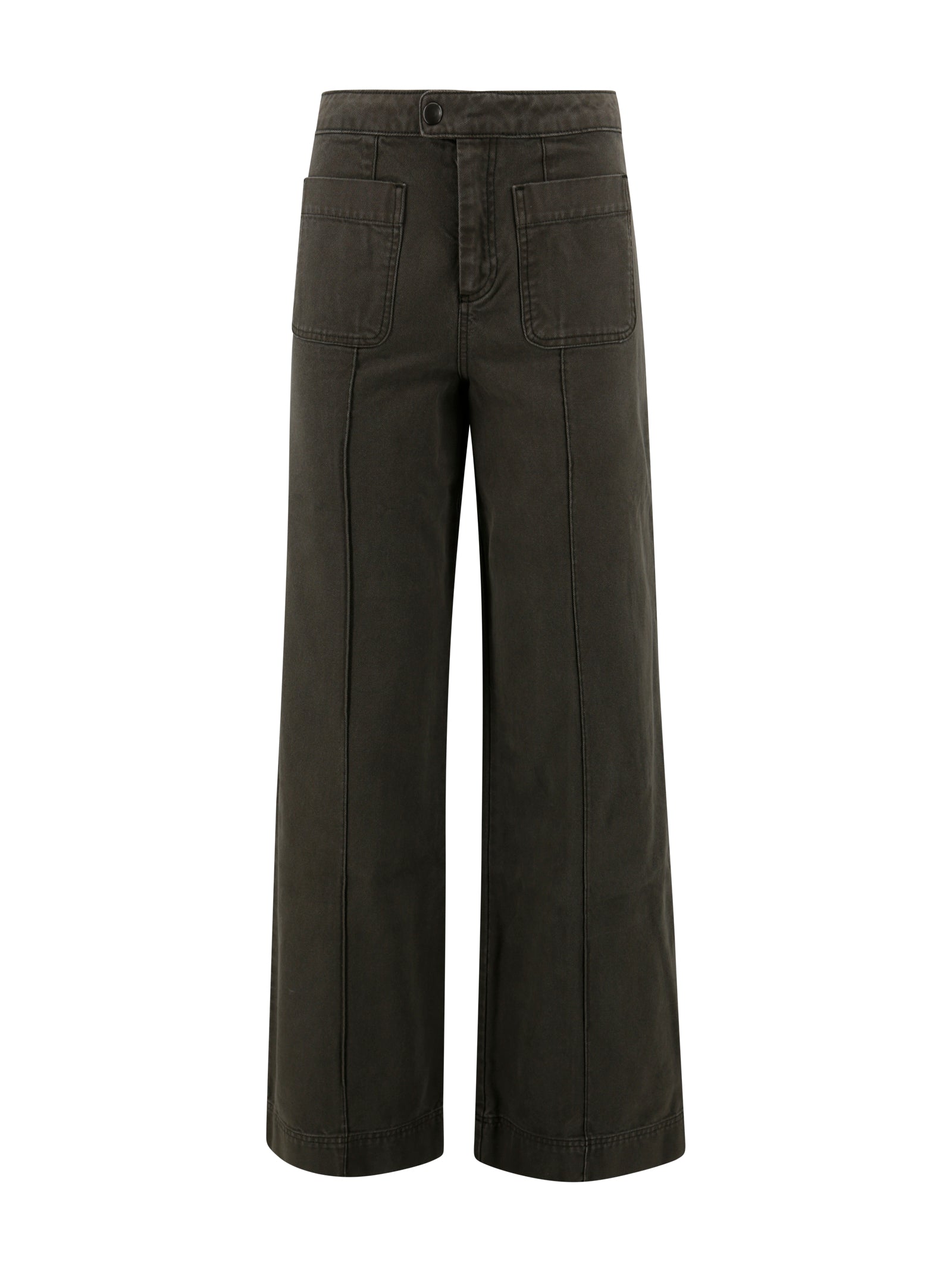 Soeur Trousers Kaki Cotone