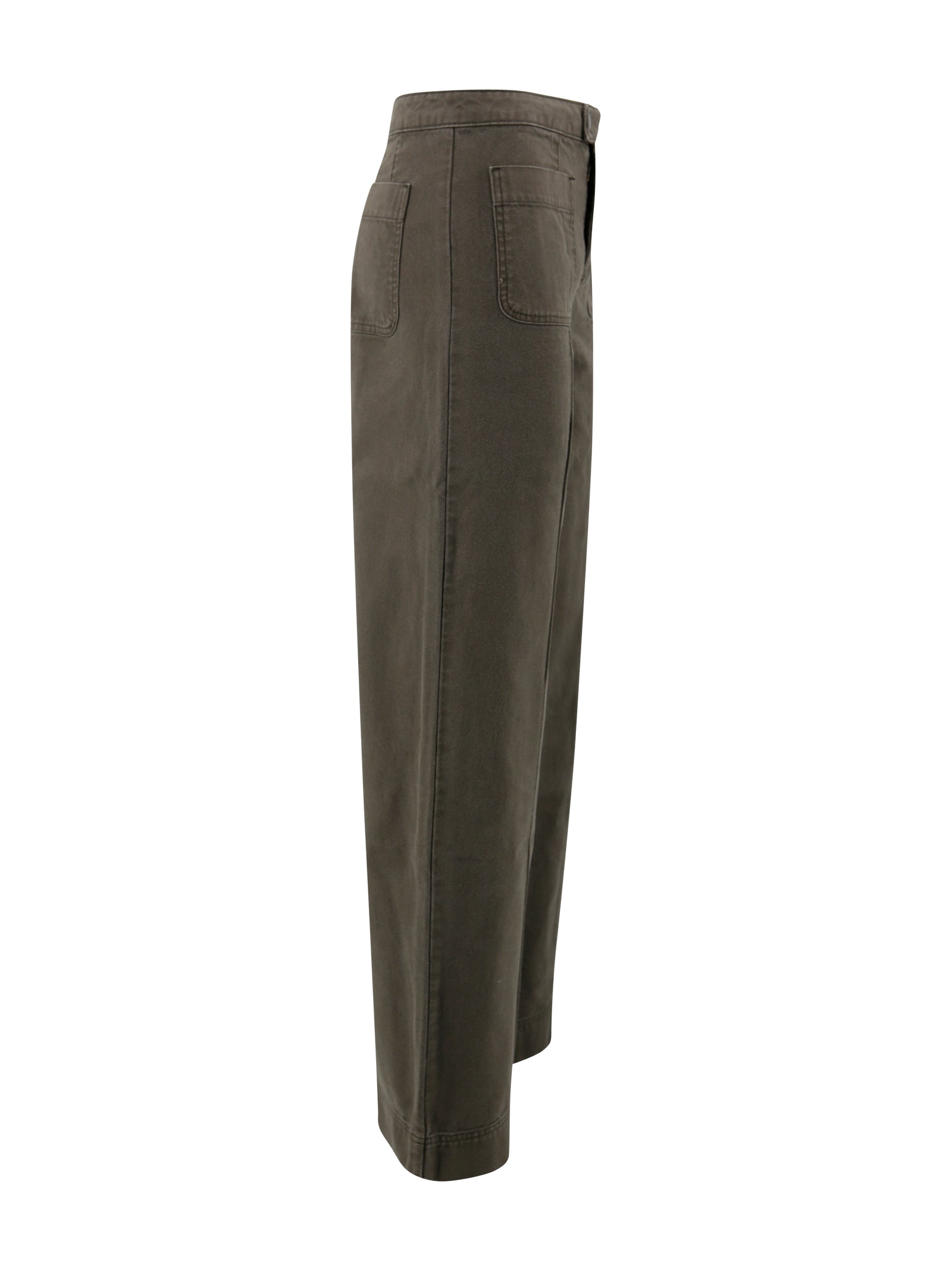Soeur Trousers Kaki Cotone