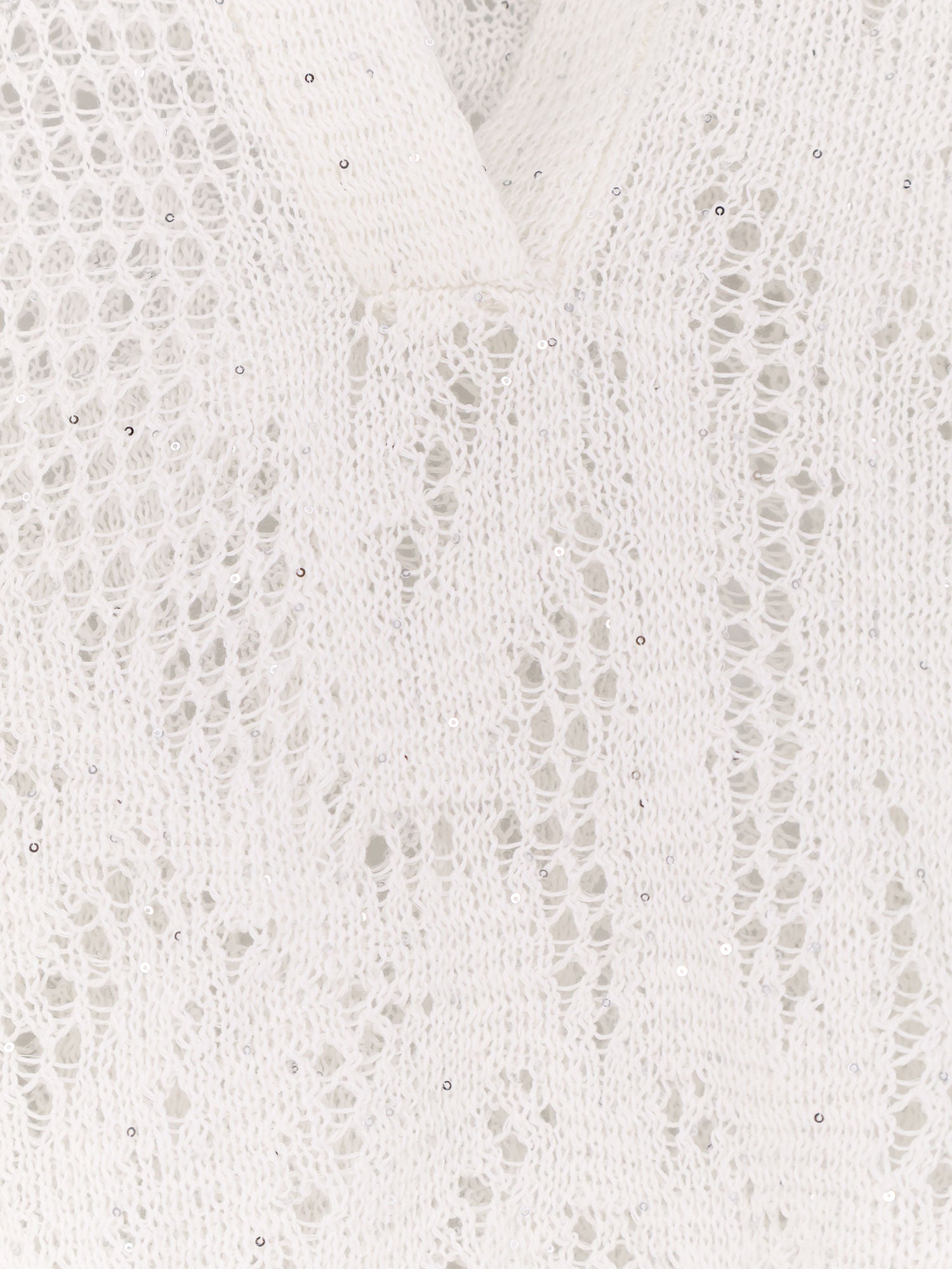 Brunello Cucinelli Sweaters White Lino
