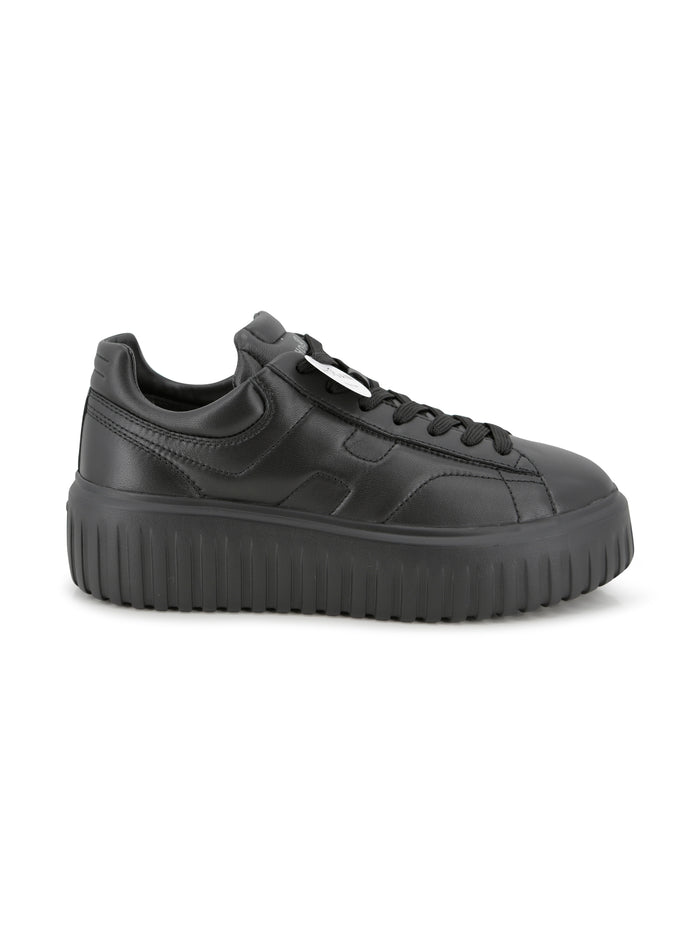 Hogan Flat Shoes Nero Pelle