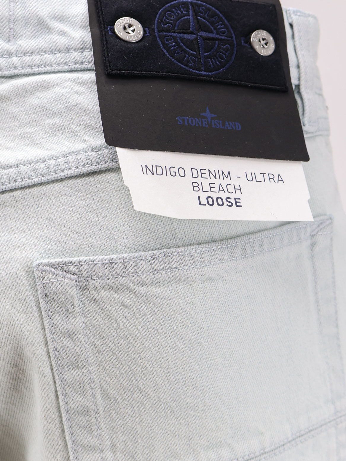 Stone Island Jeans Blueextraleach Cotone