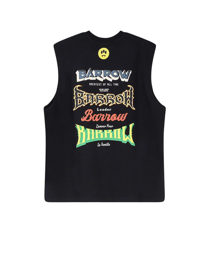 BARROW T-shirts and Polos Black Cotone