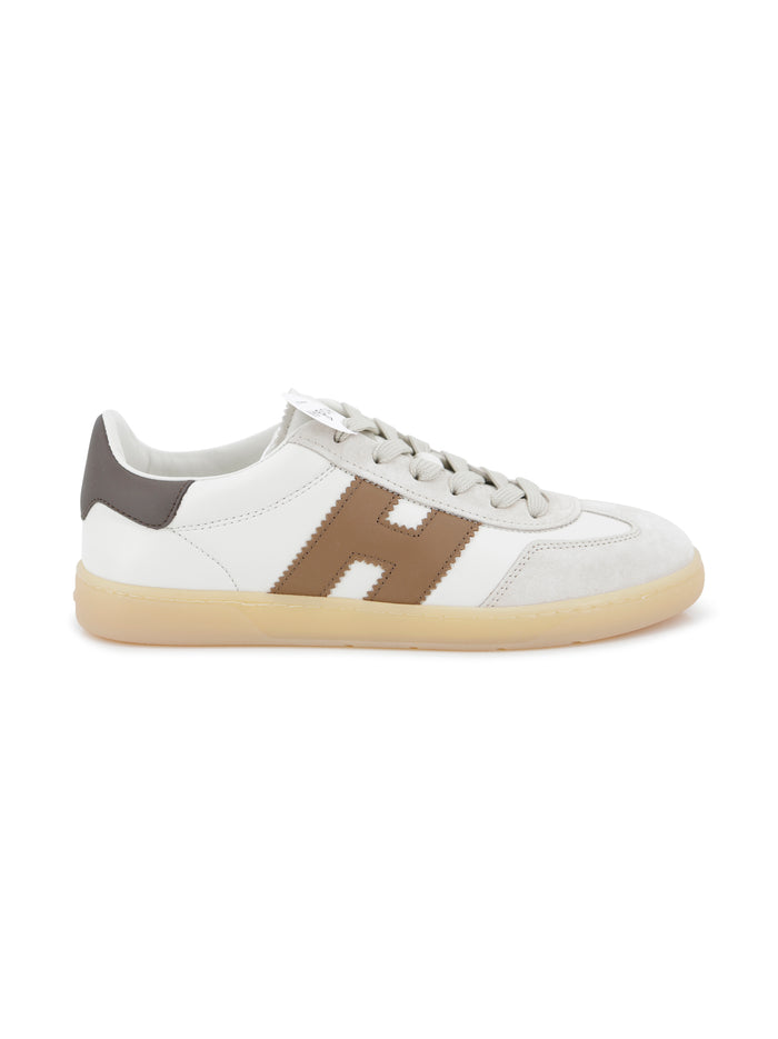 Hogan Flat Shoes Bianco Pelle