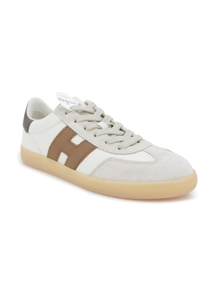 Hogan Flat Shoes Bianco Pelle