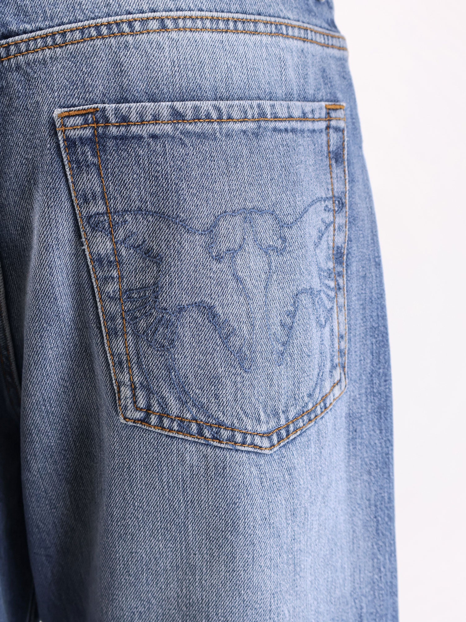 Pinko Jeans Medium Blu Cotone