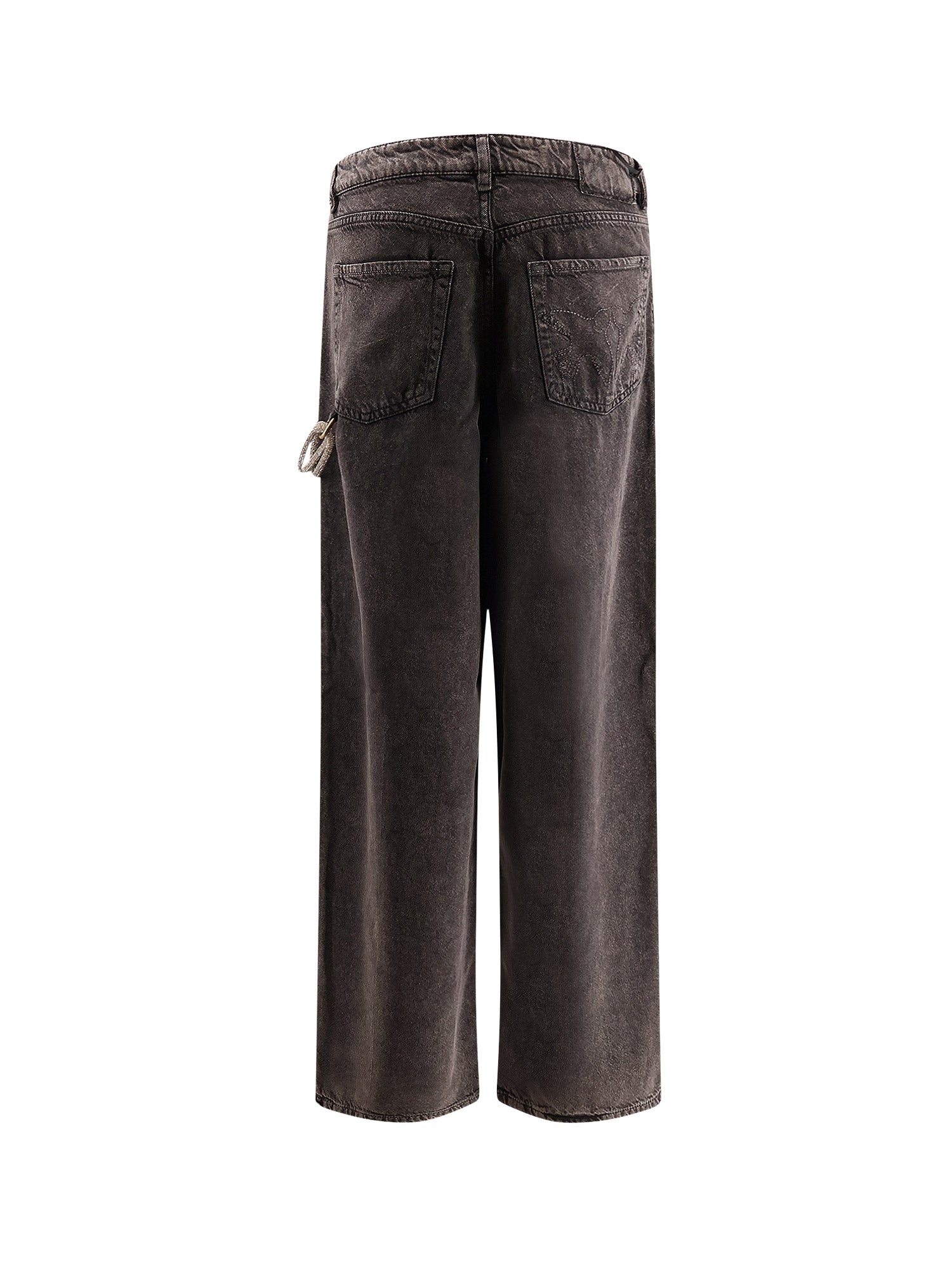 Pinko Jeans Black Lyocell Cotone