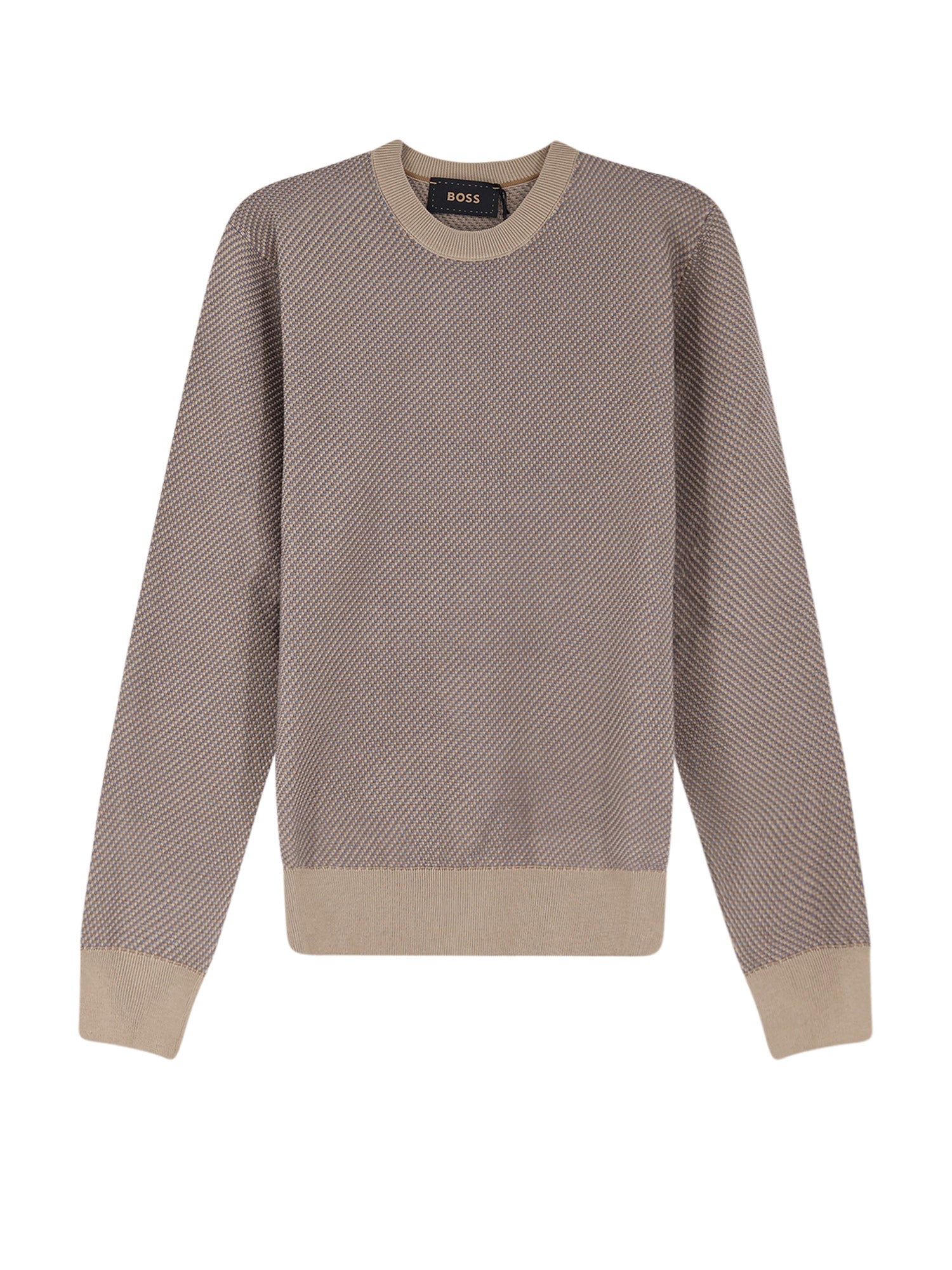 BOSS Sweaters Open White Seta