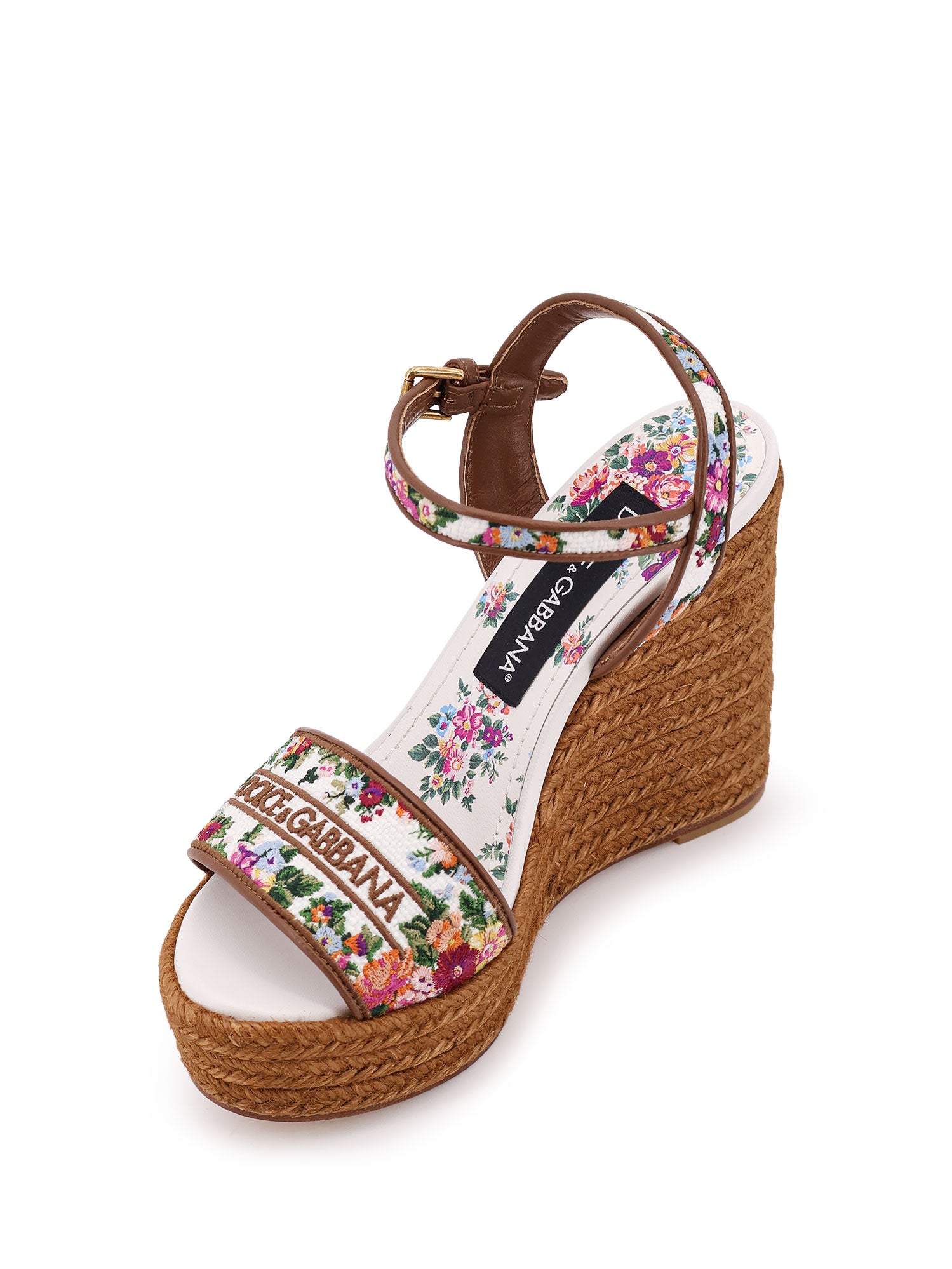 Dolce & Gabbana Sandals MultiColour Pelle/rafia