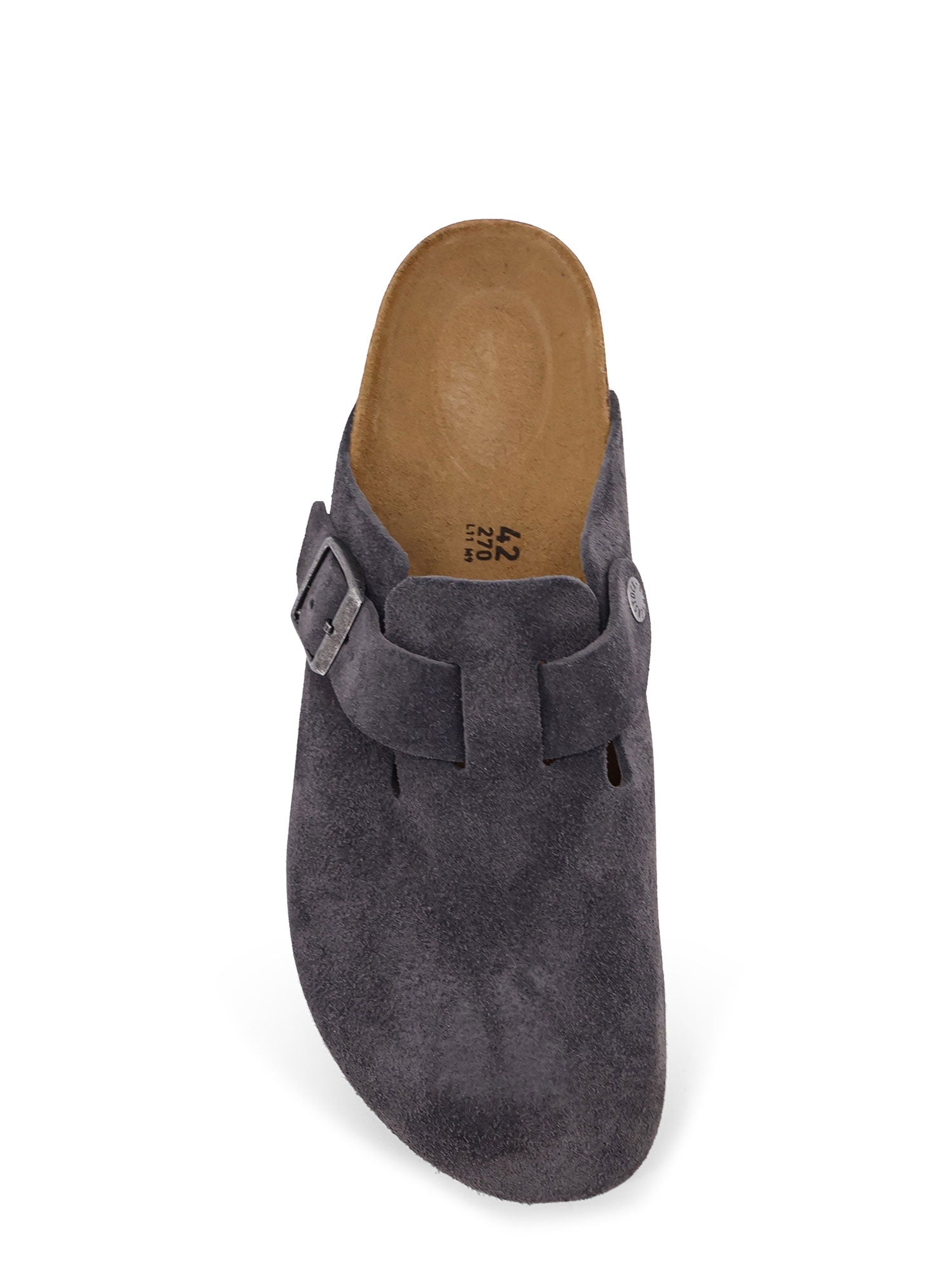 Birkenstock Sandals Charcoal Suede