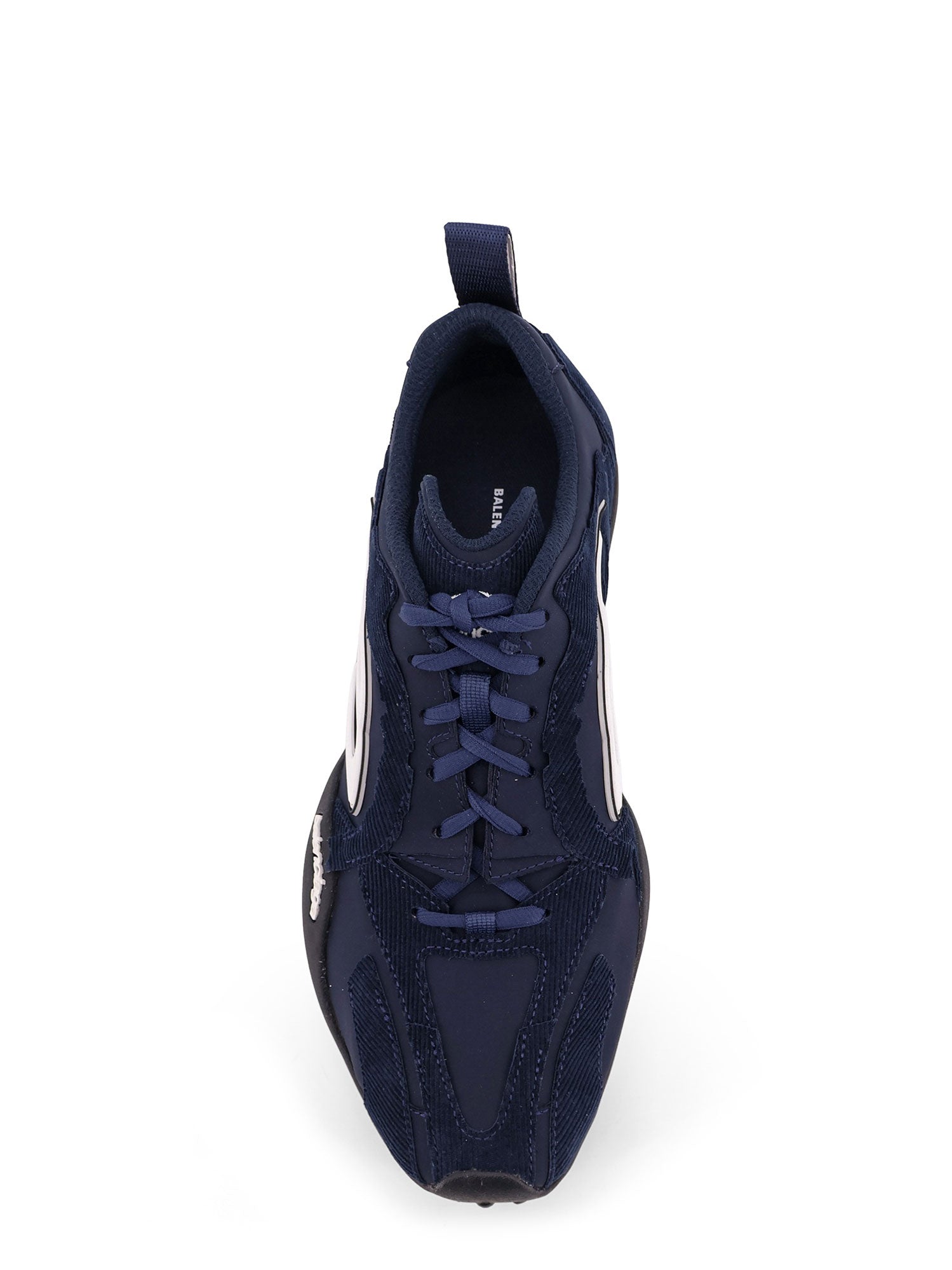 Balenciaga Sneakers Navy / White Black Tessuto Tecnico/velluto