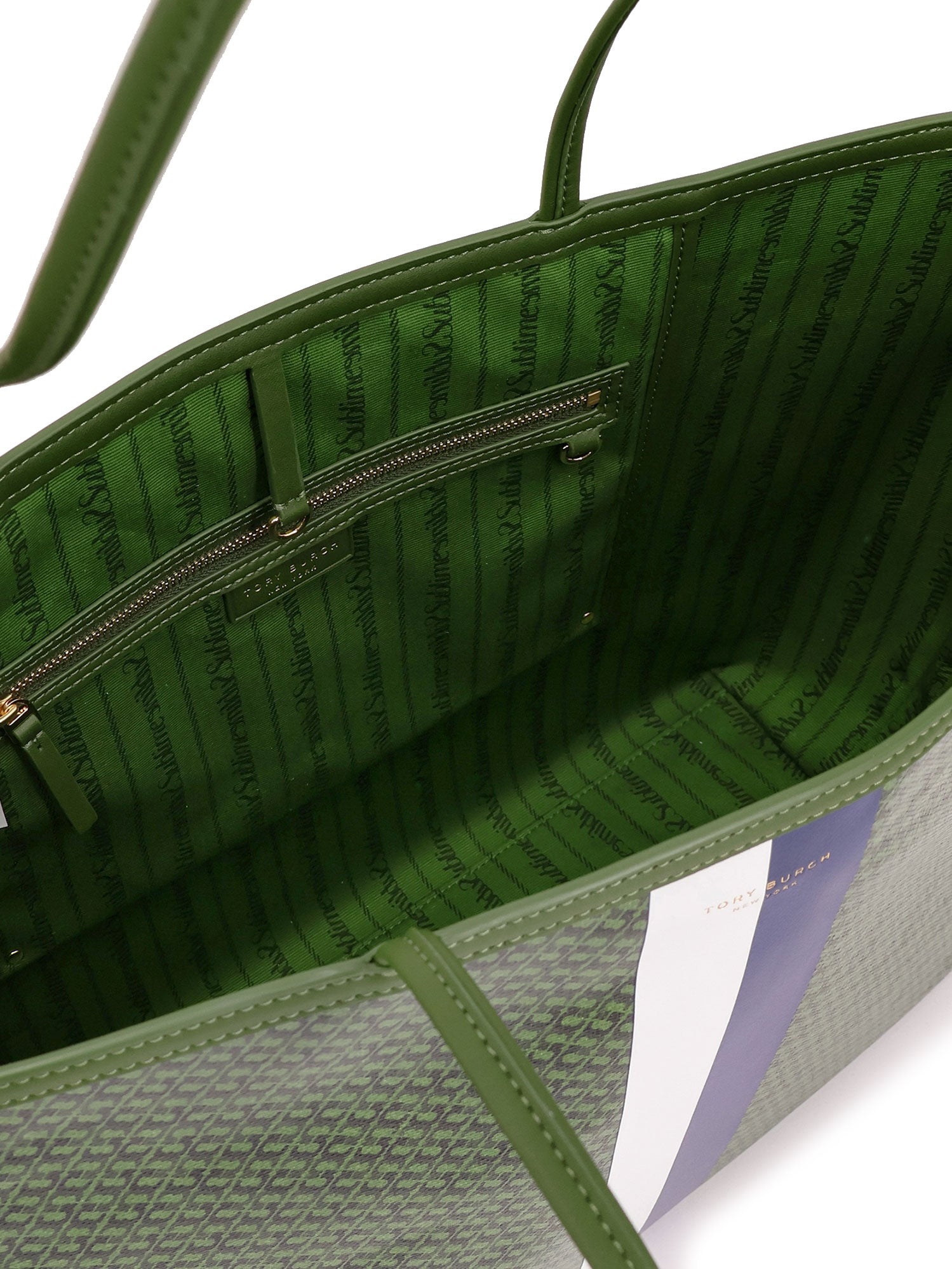 Tory Burch Bags Green Tela Spalmata