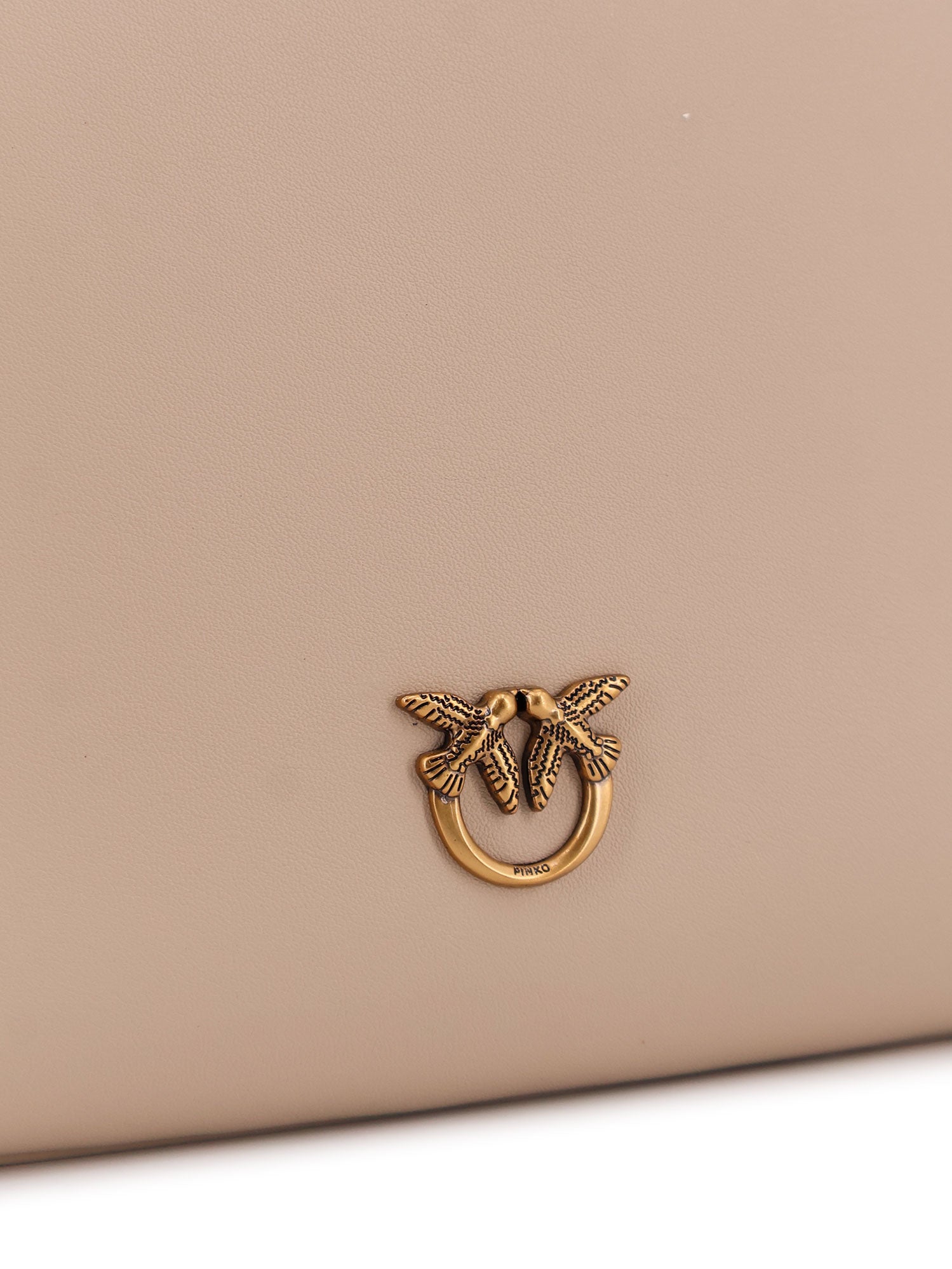 Pinko Bags Beige Pelle