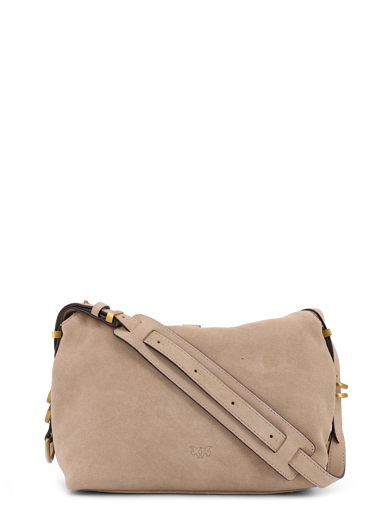 Pinko Bags Beige Suede