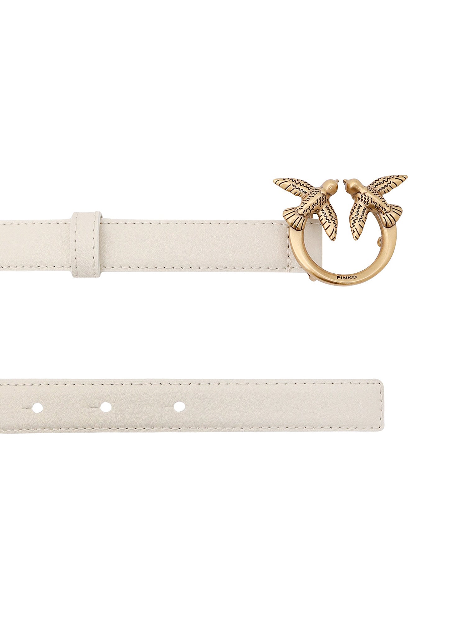 Pinko Belts White Pelle