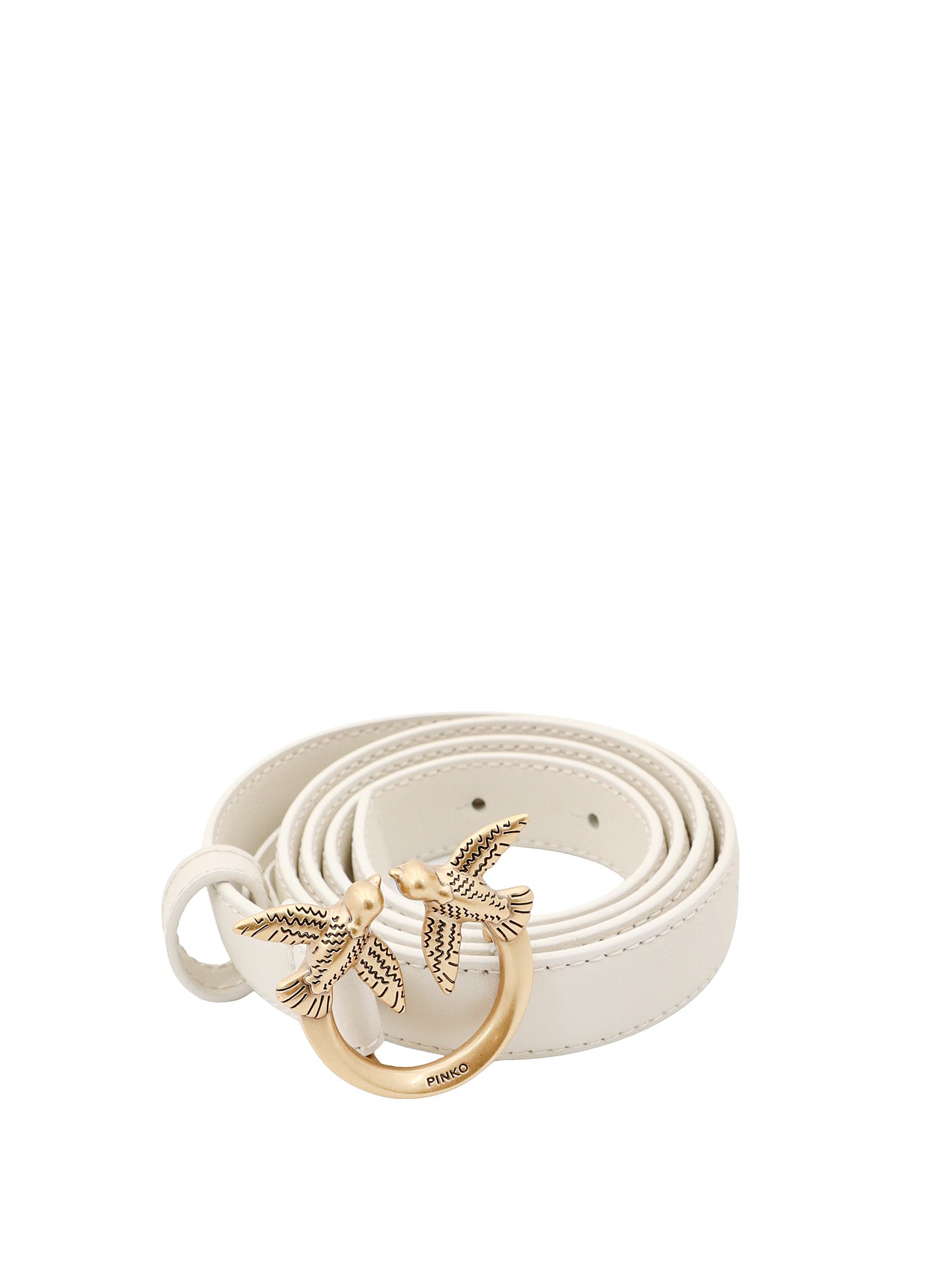 Pinko Belts White Pelle