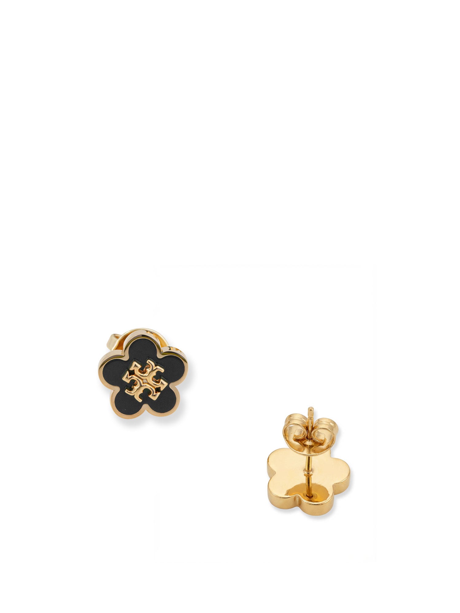 Tory Burch Bijoux Gold Black Metallo