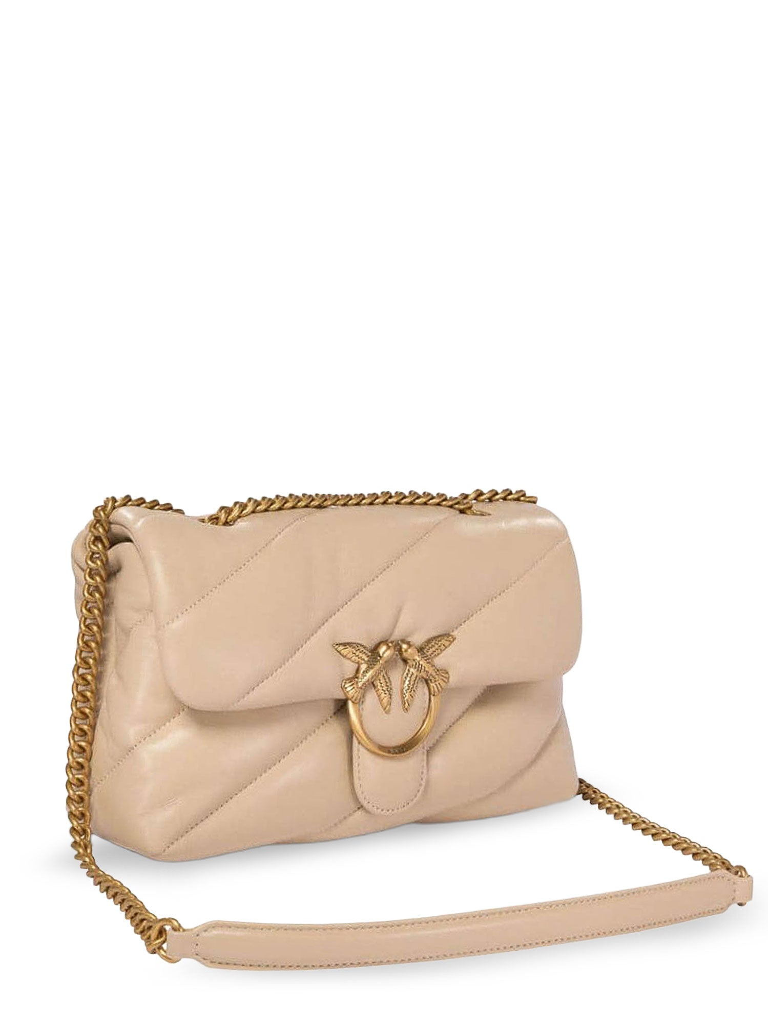 Pinko Bags Beige Pelle