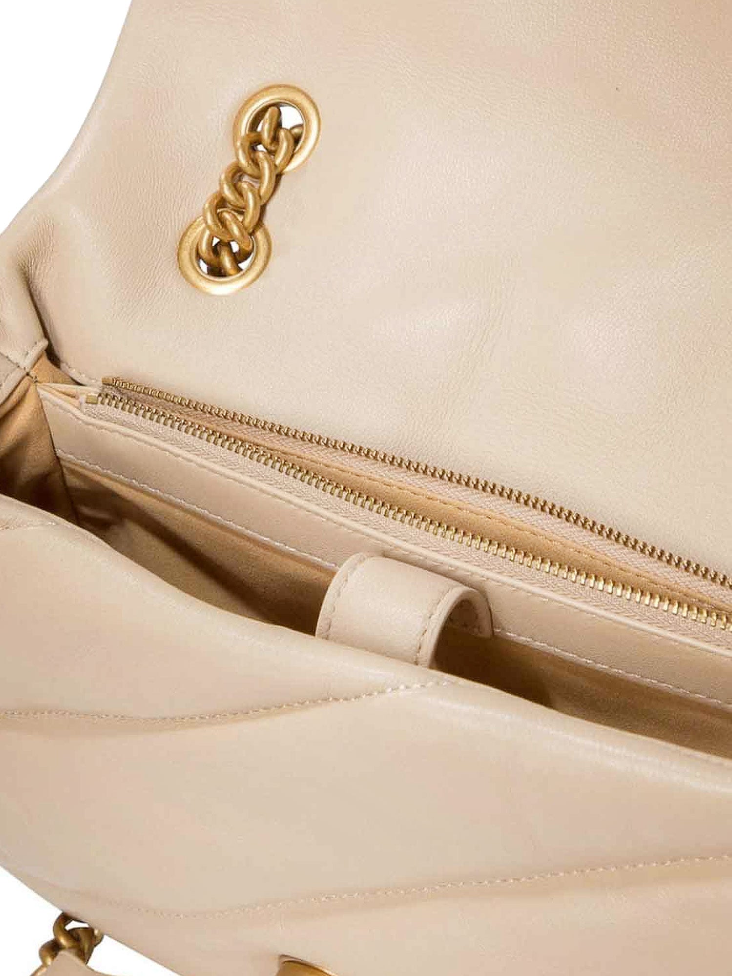 Pinko Bags Beige Pelle