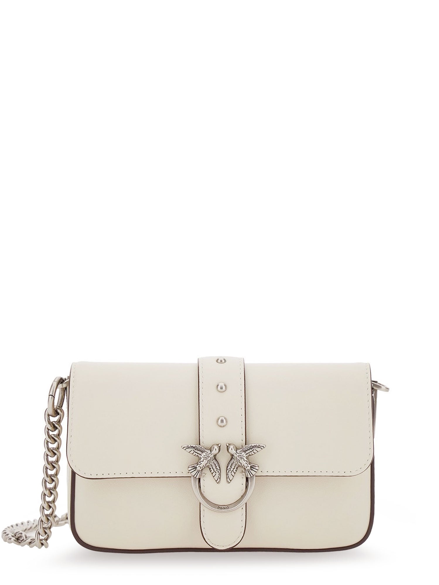 Pinko Bags White Pelle