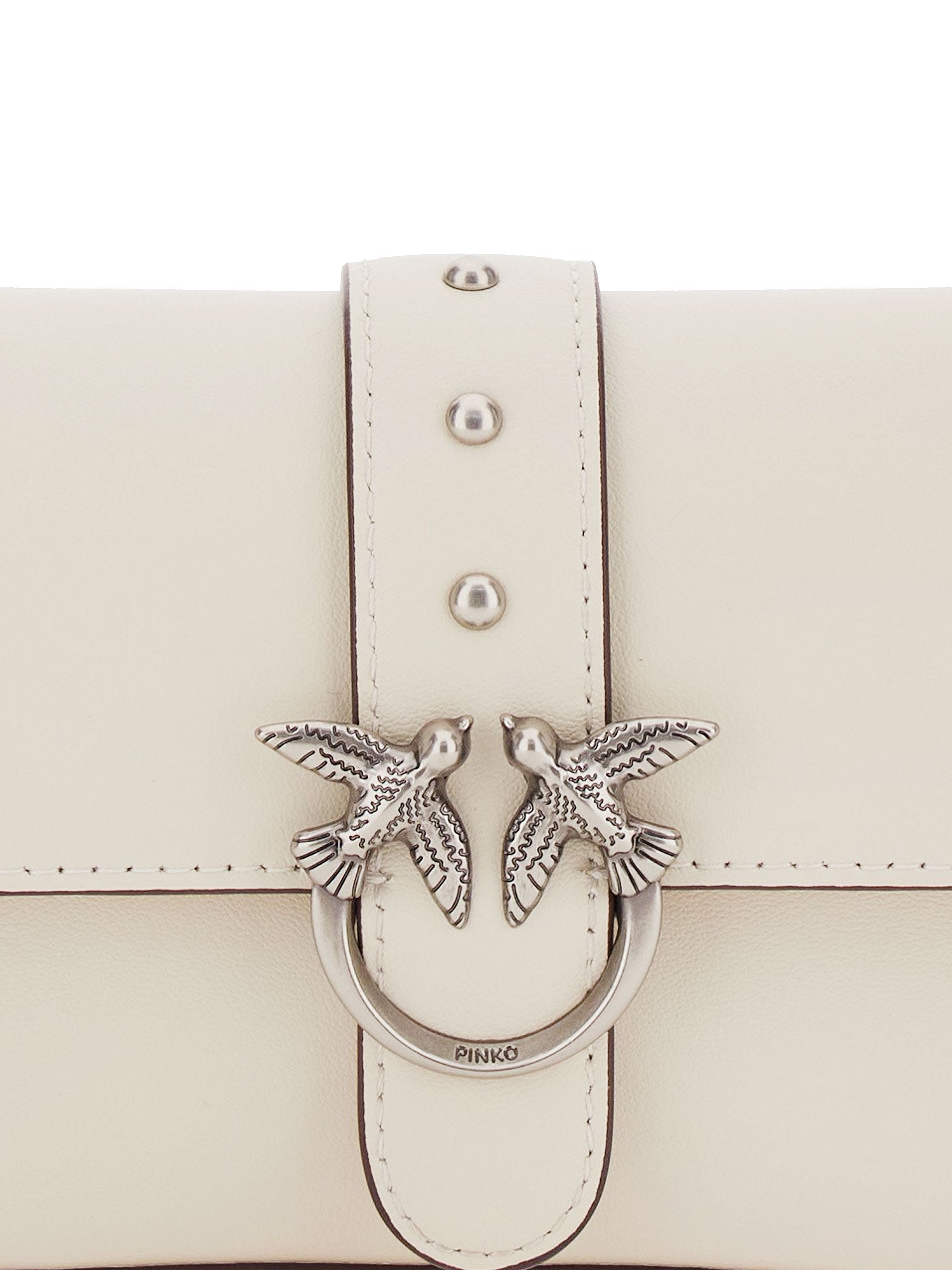 Pinko Bags White Pelle
