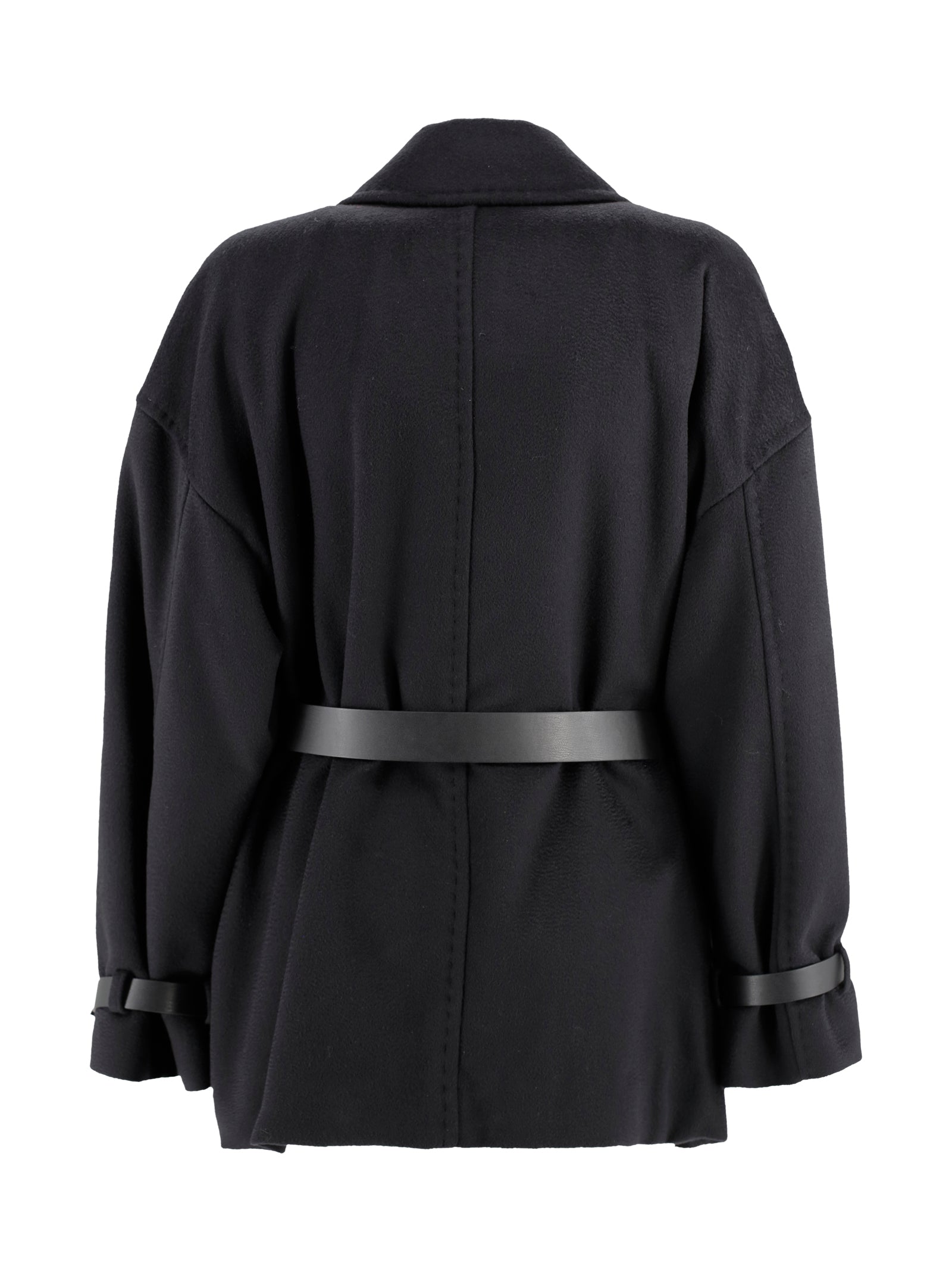 Max Mara Studio Jackets Nero Lana