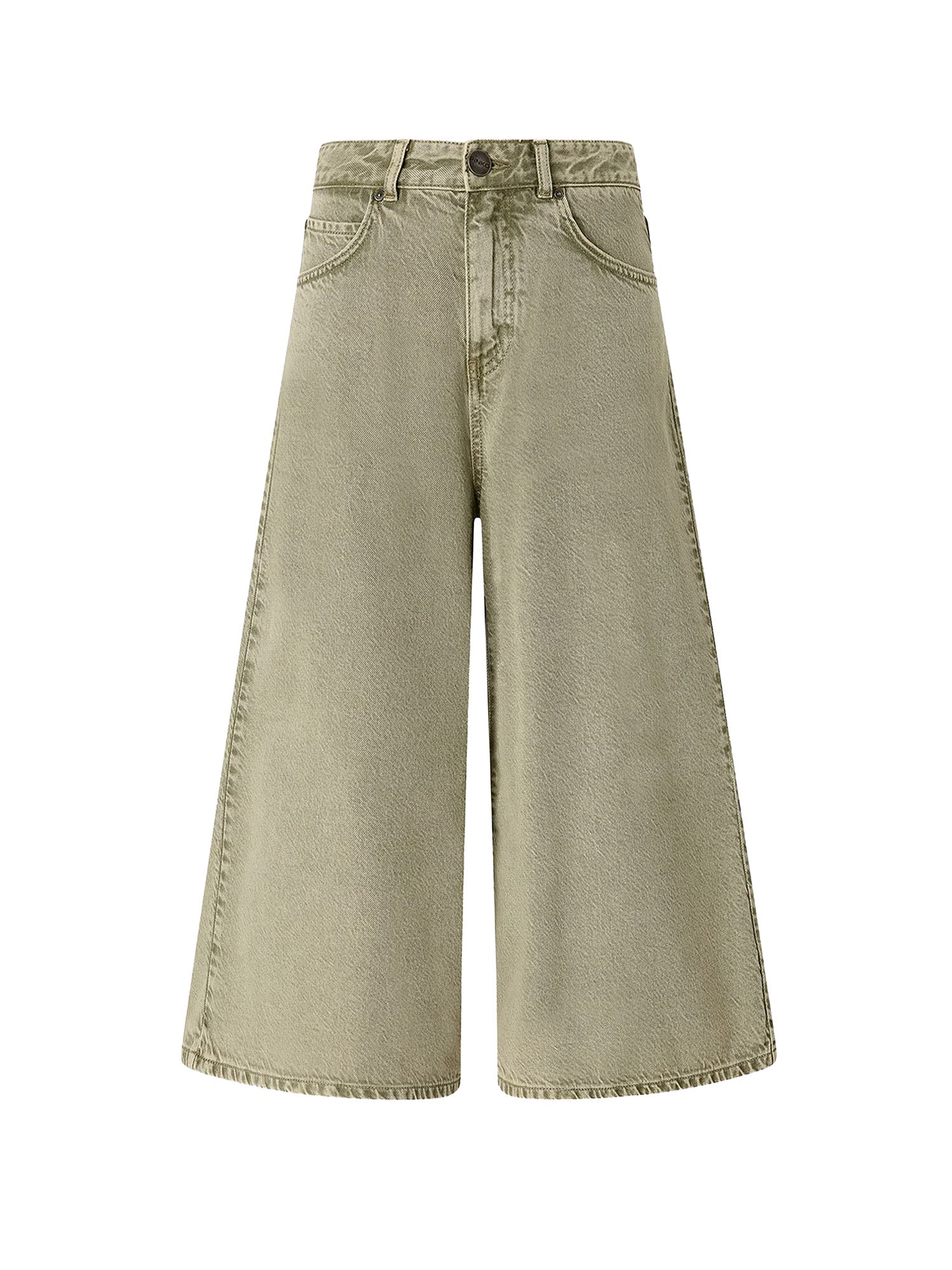 Pinko Shorts Green Cotone